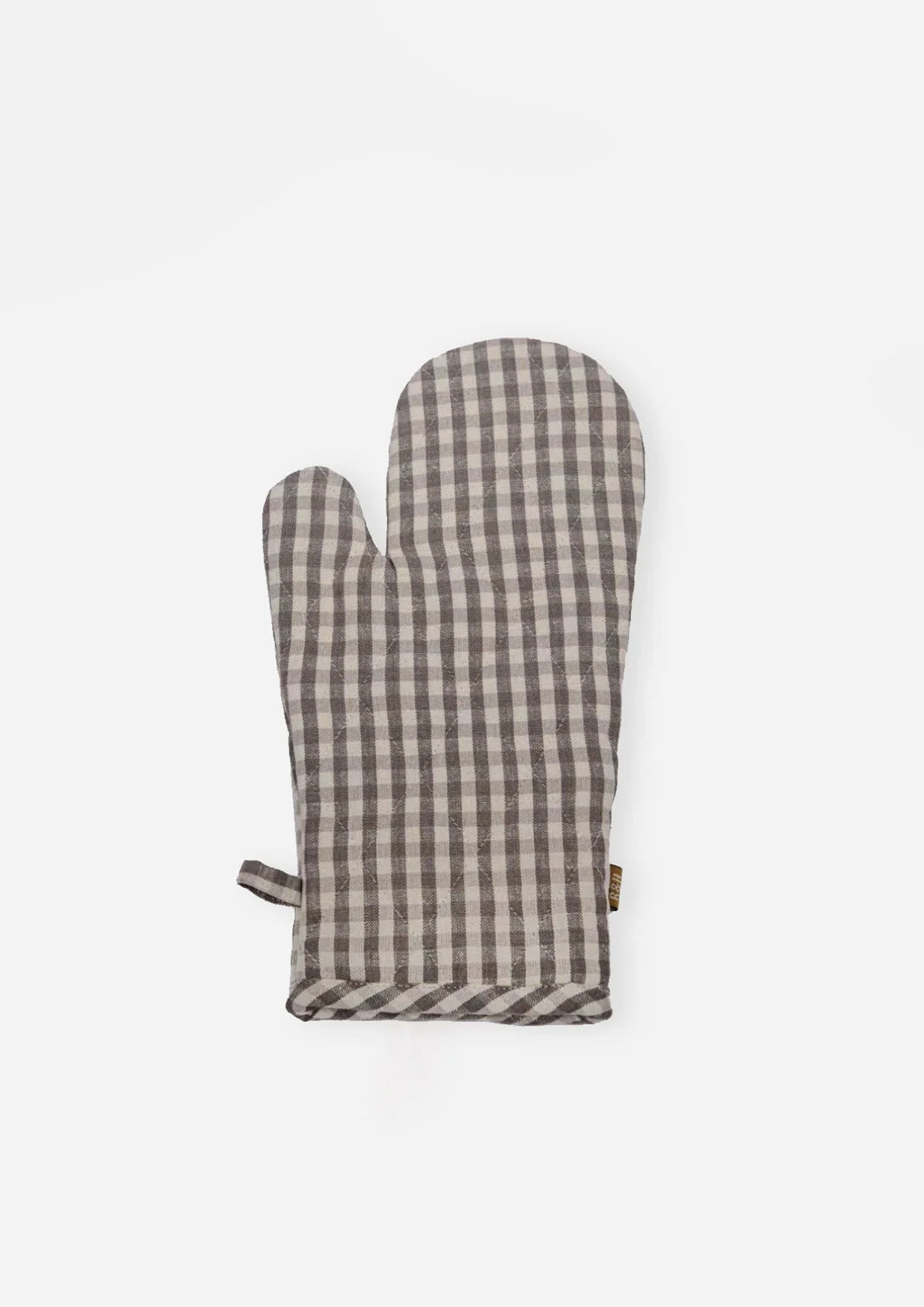 Gingham Oven Glove