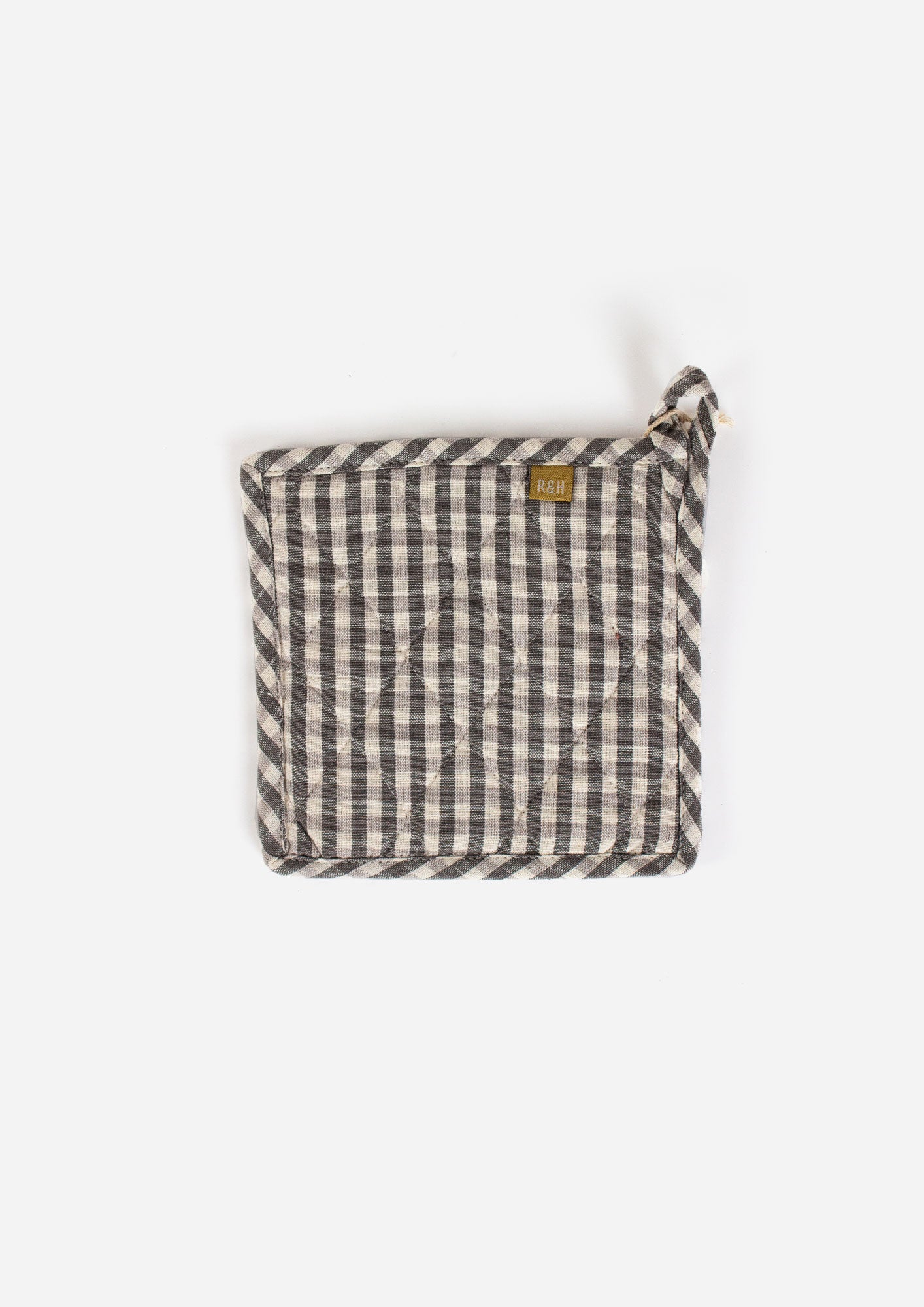 Gingham Pot Holder