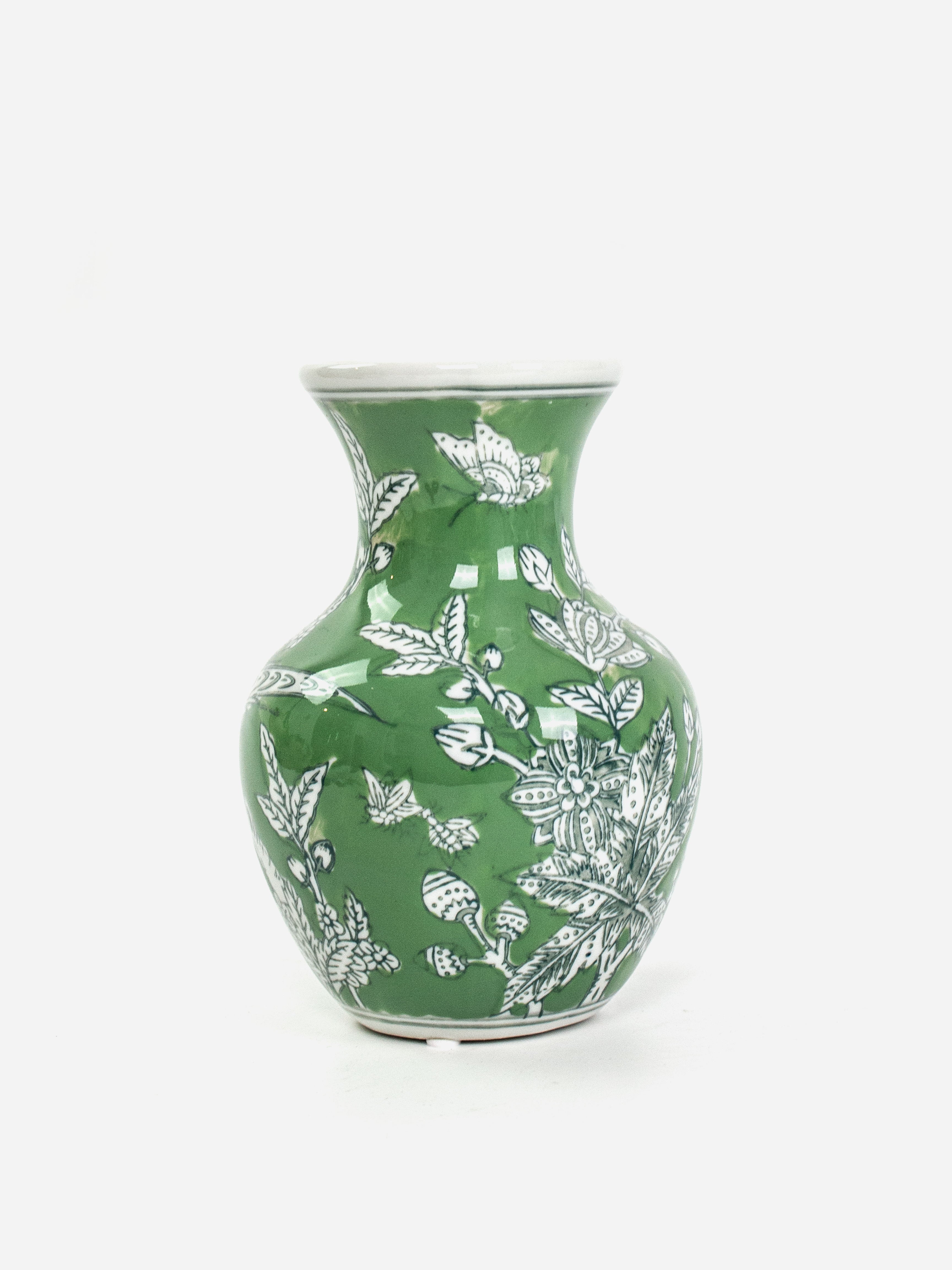 Green Porcelain Vase