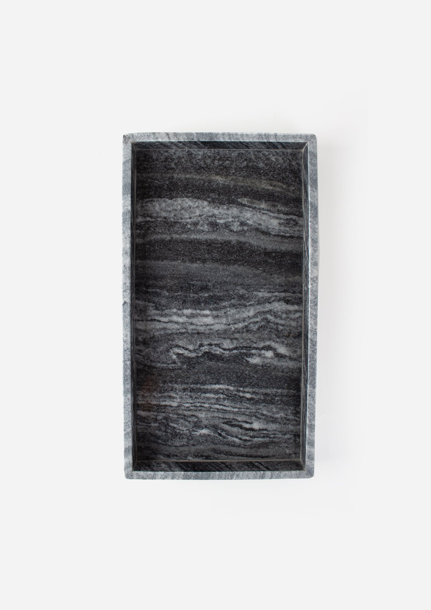 Grey Cararra Tray