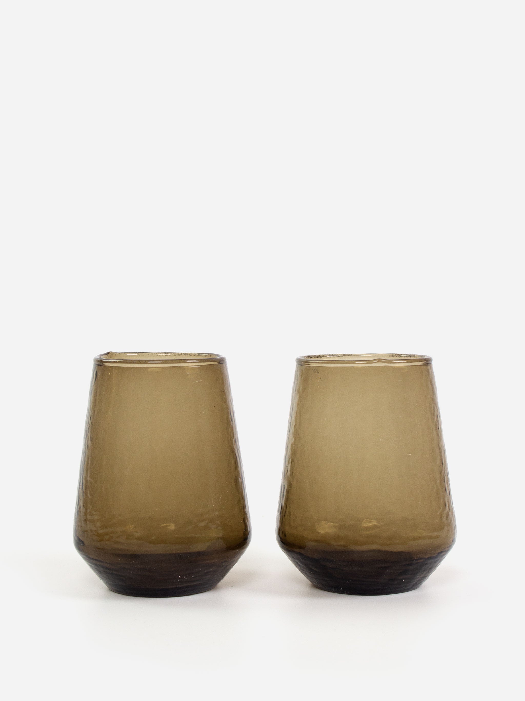 Hand Blown Water Tumbler Set