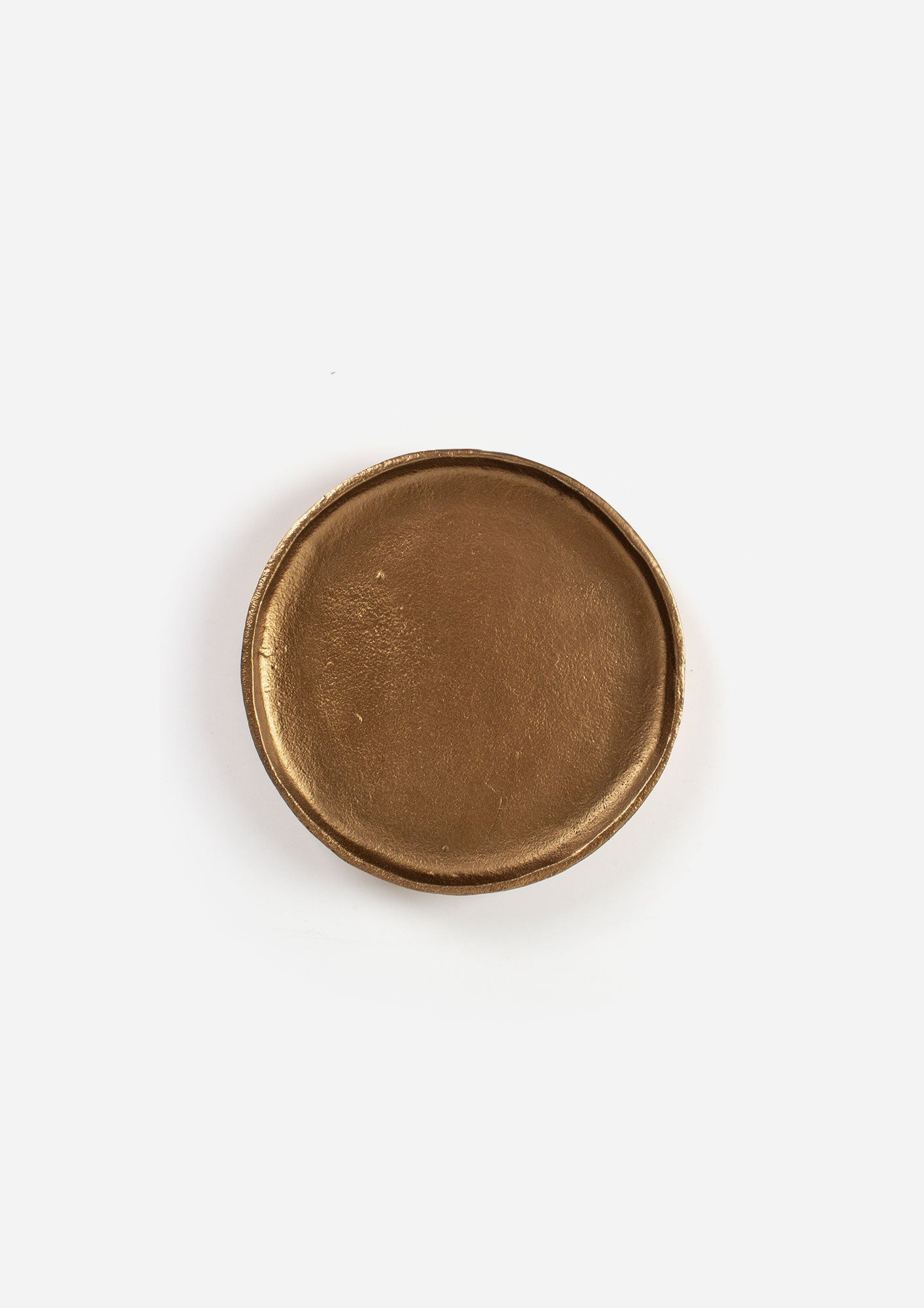 Hand Forged Brass Plate