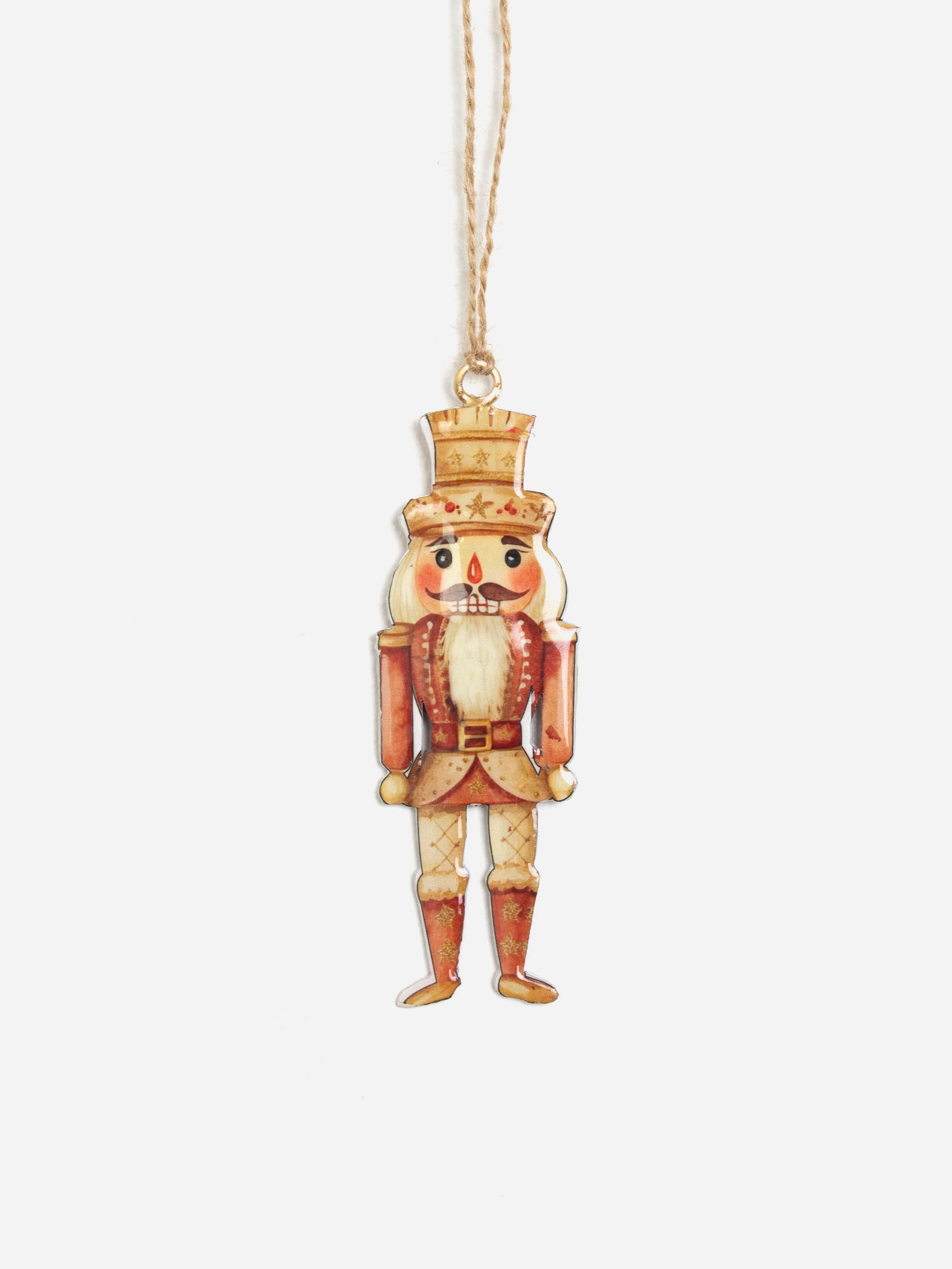 Hanging Peachy Nutcracker