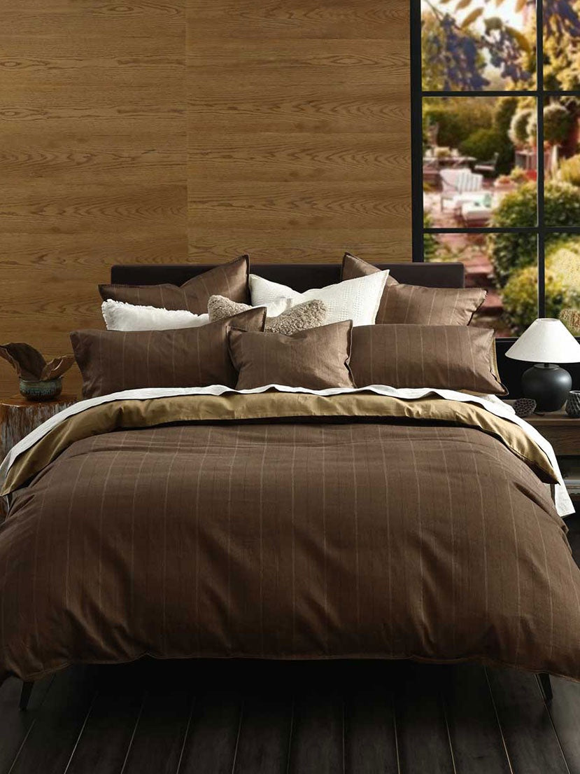 Hedge Chestnut Duvet Set