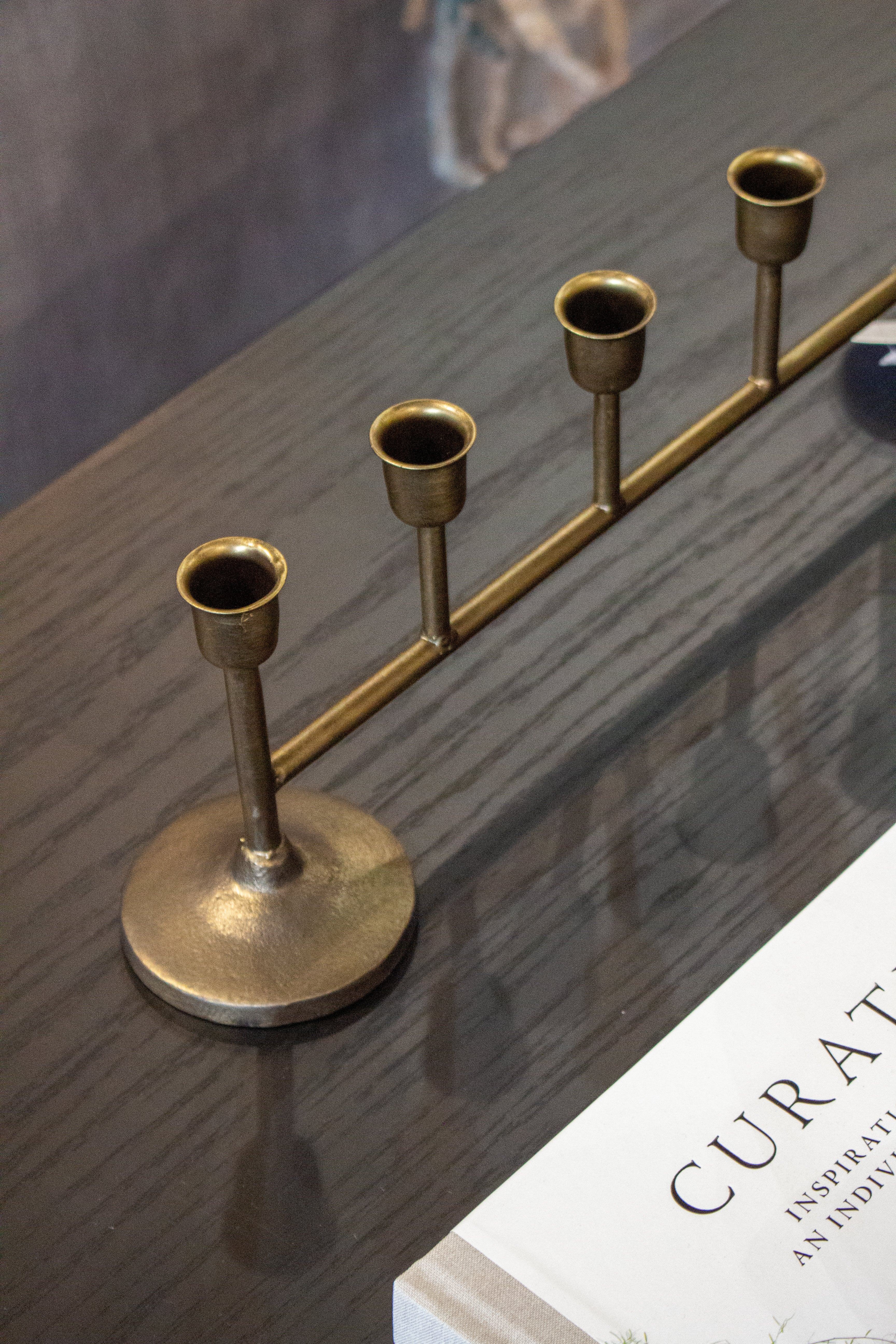 Ford Candle Holder | Gold