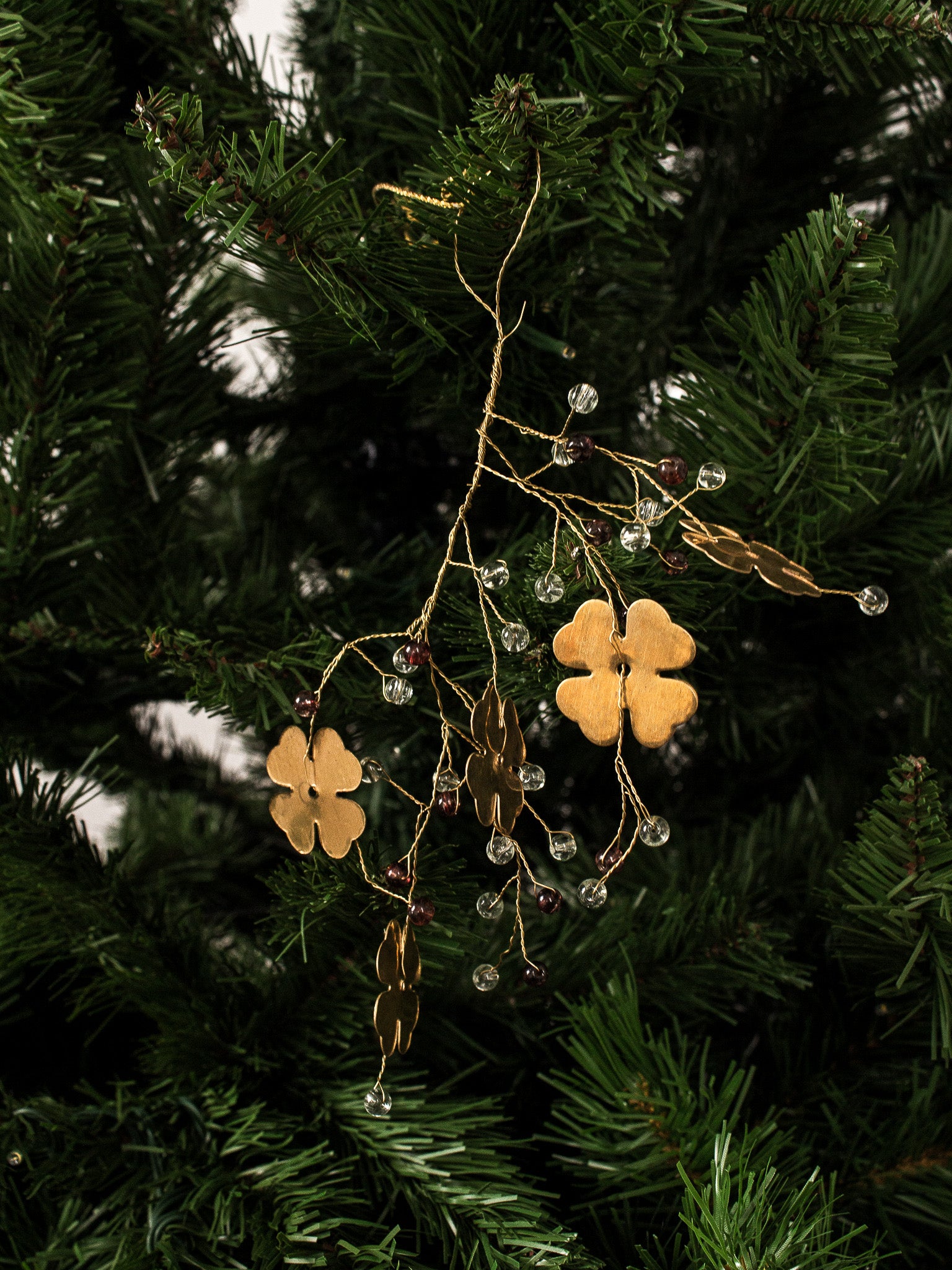 Beaded Bunch Hanging Ornament