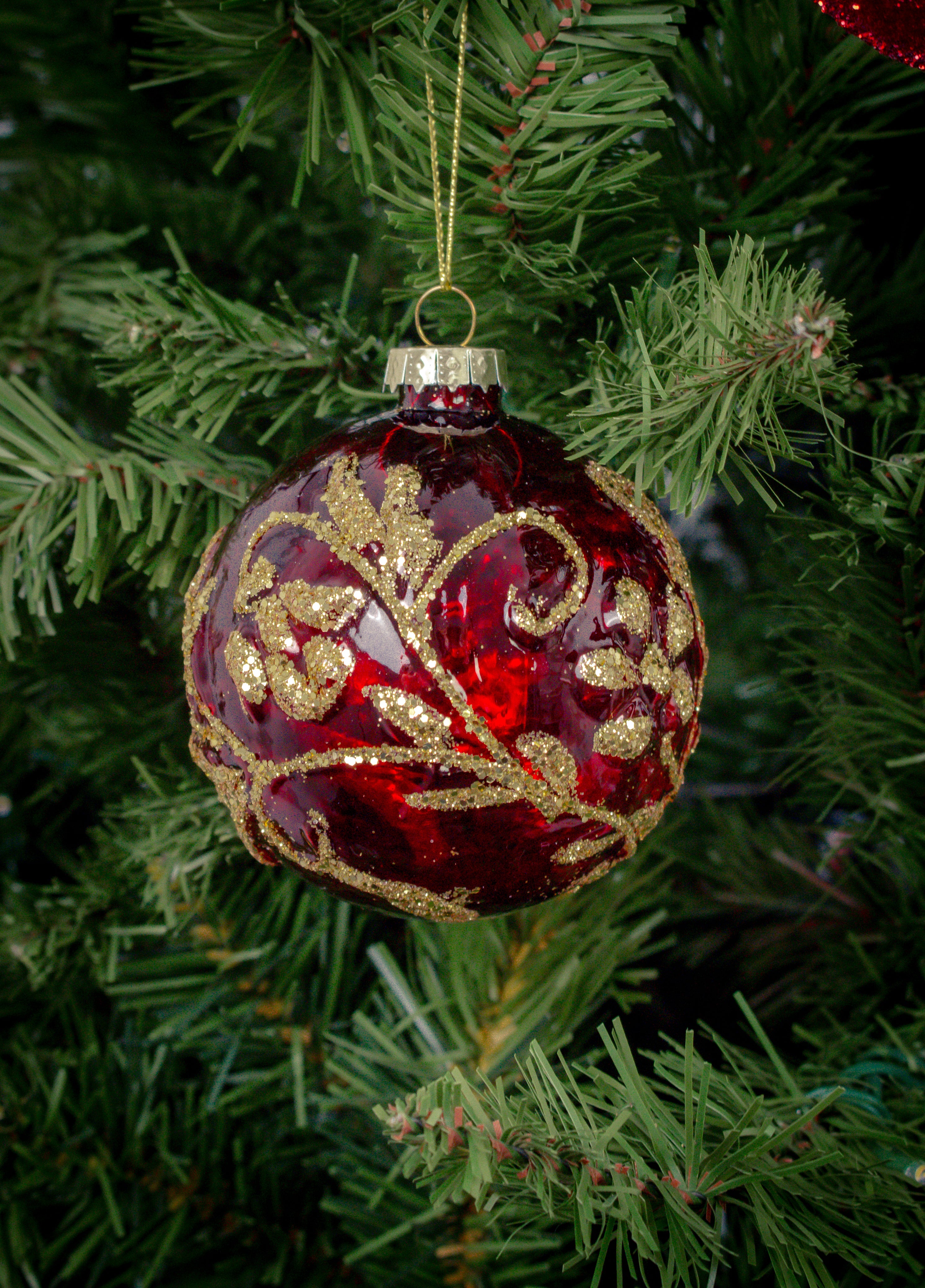 Claret Vine Bauble