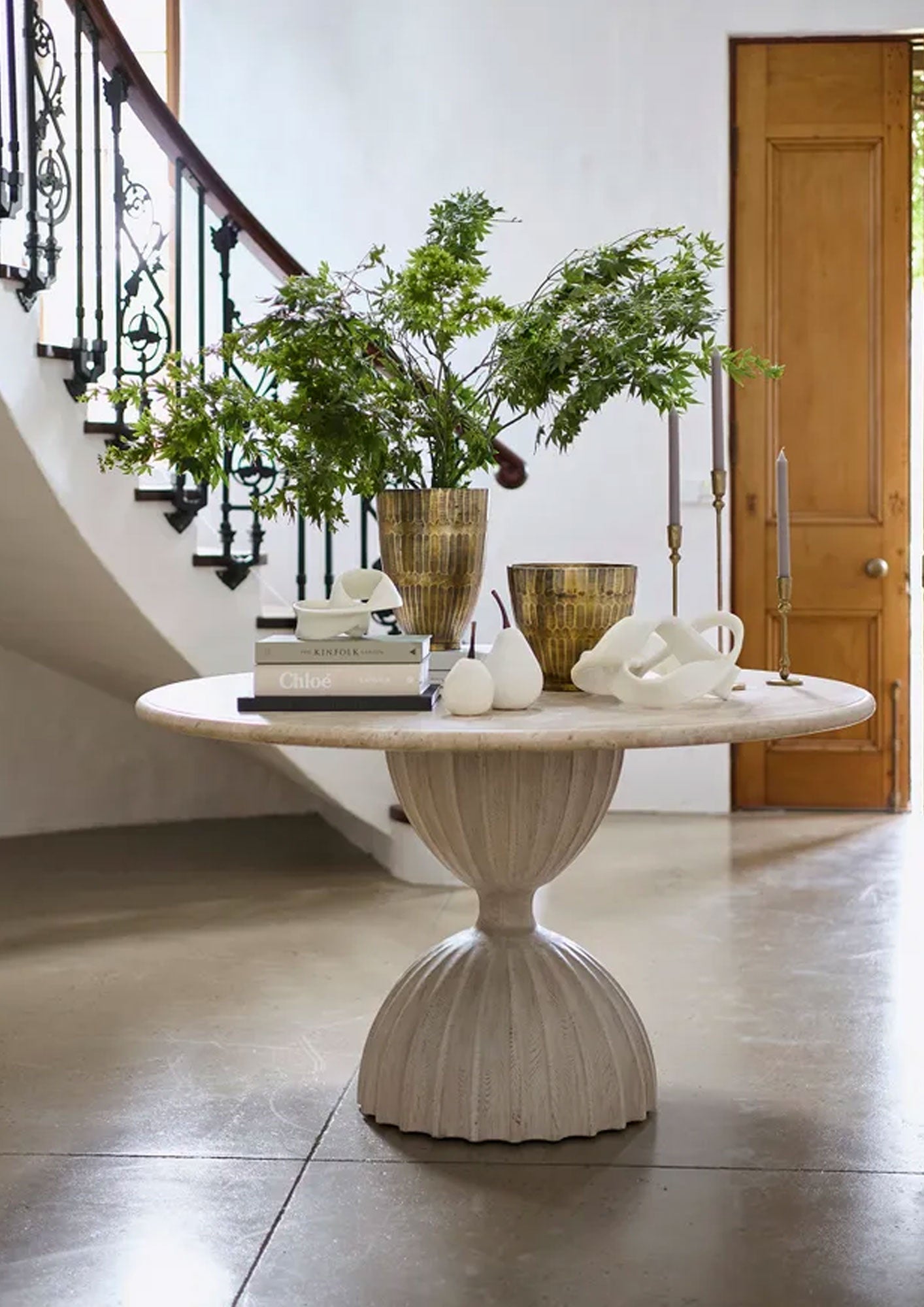 Josephine Travertine Table