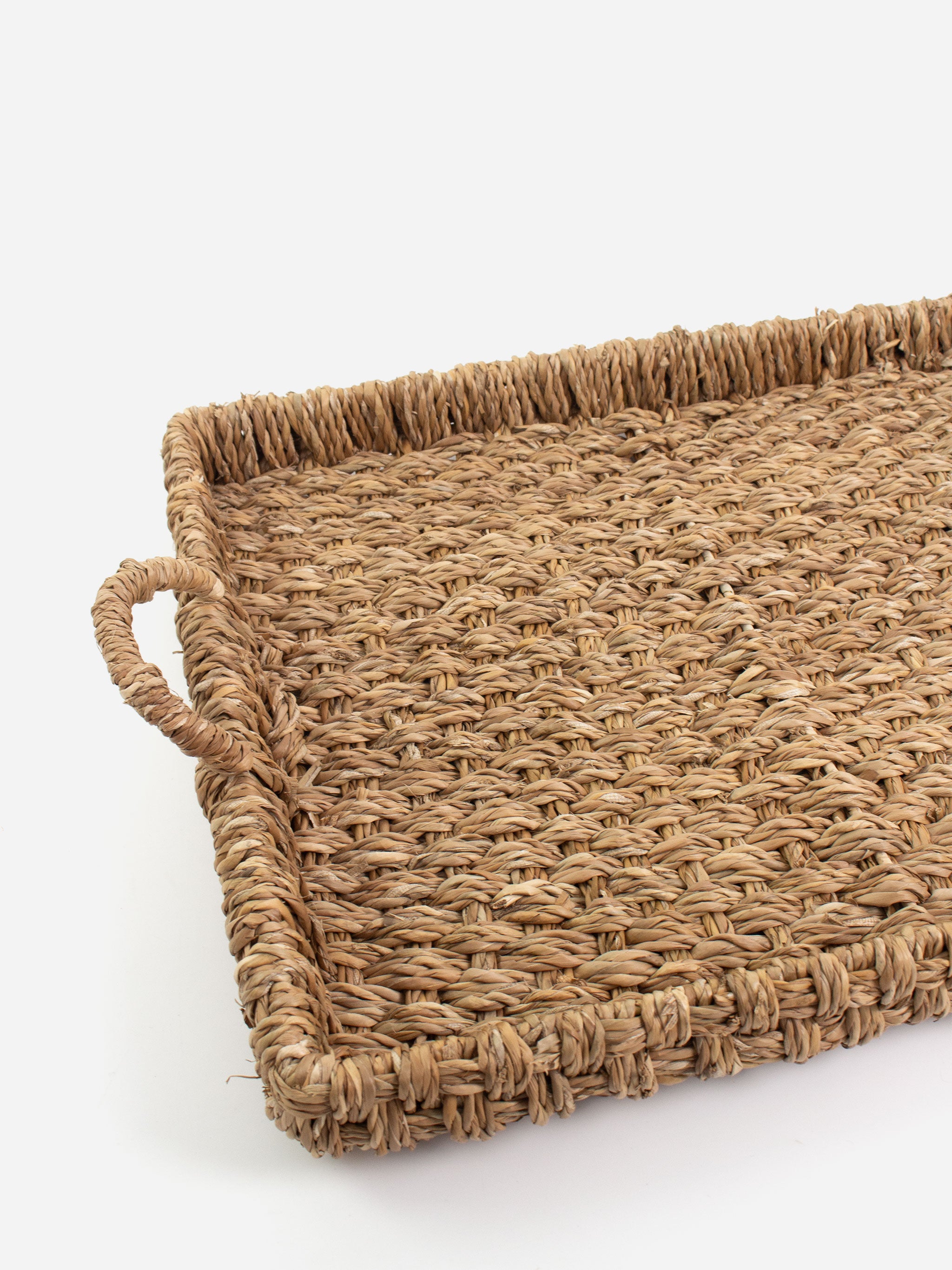 Juniper Seagrass Rectangle Tray
