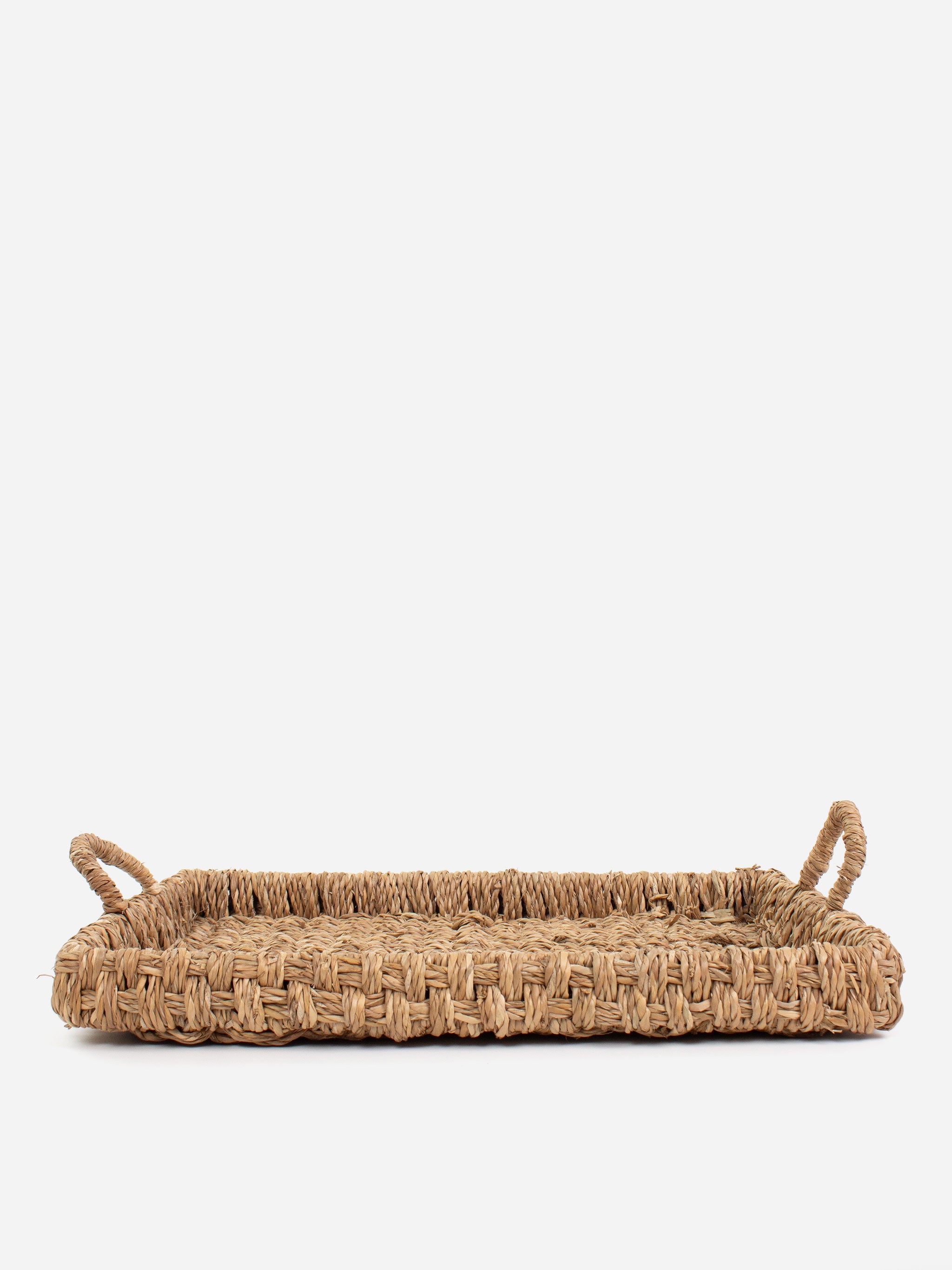 Juniper Seagrass Rectangle Tray
