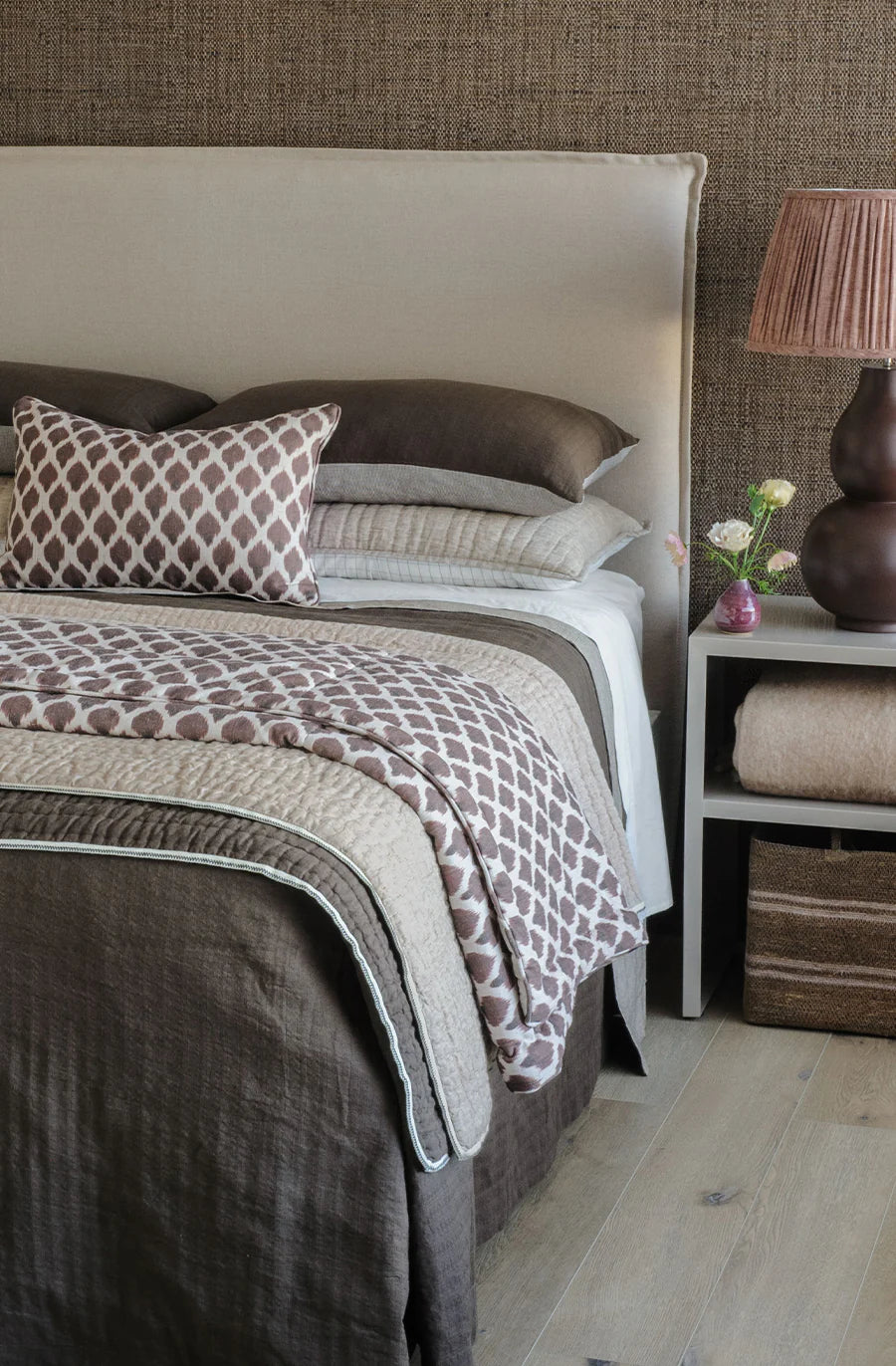 Kasumi Rosewood Cocoa Comforter