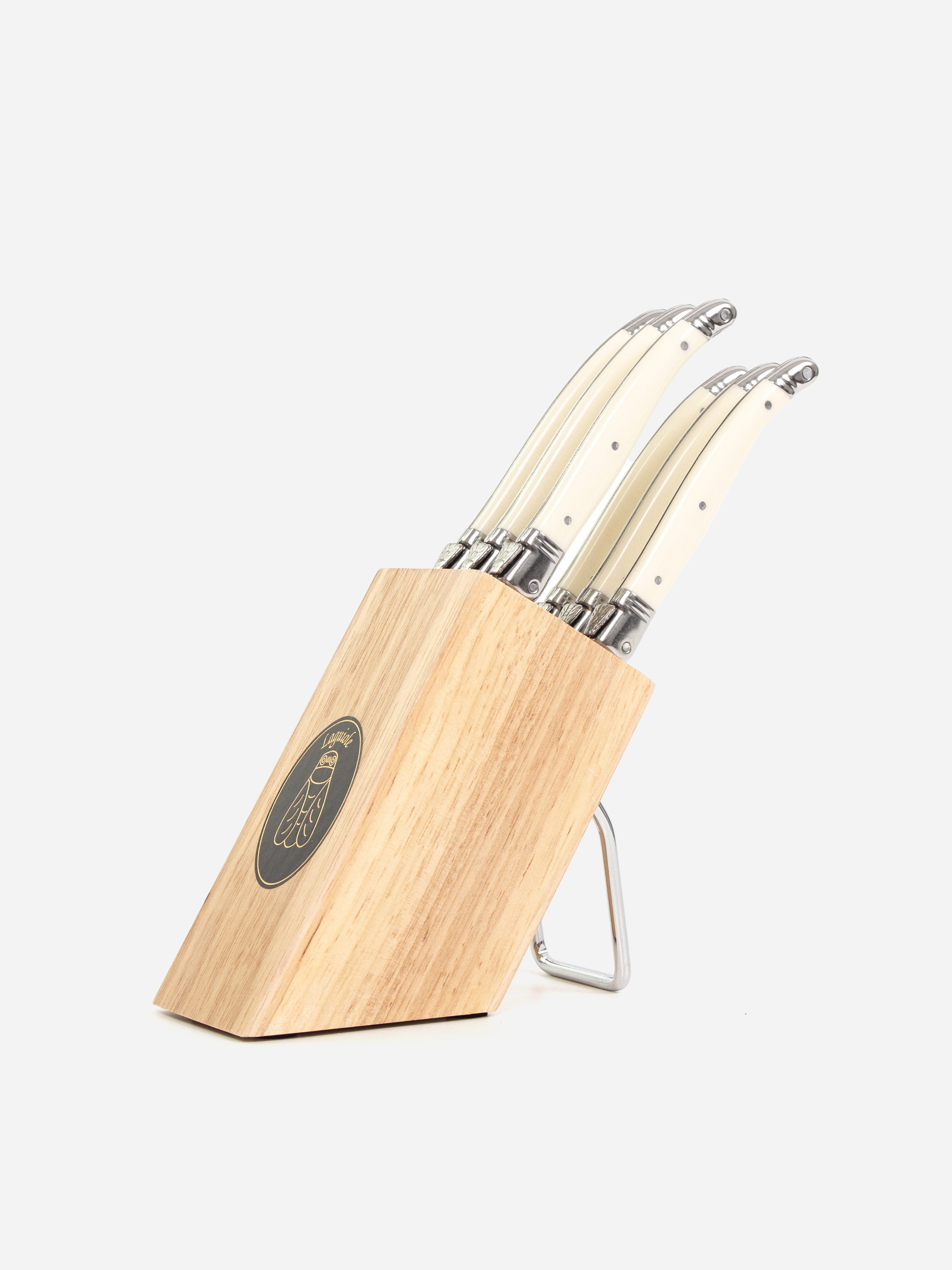 Laguiole Steak Knife Block