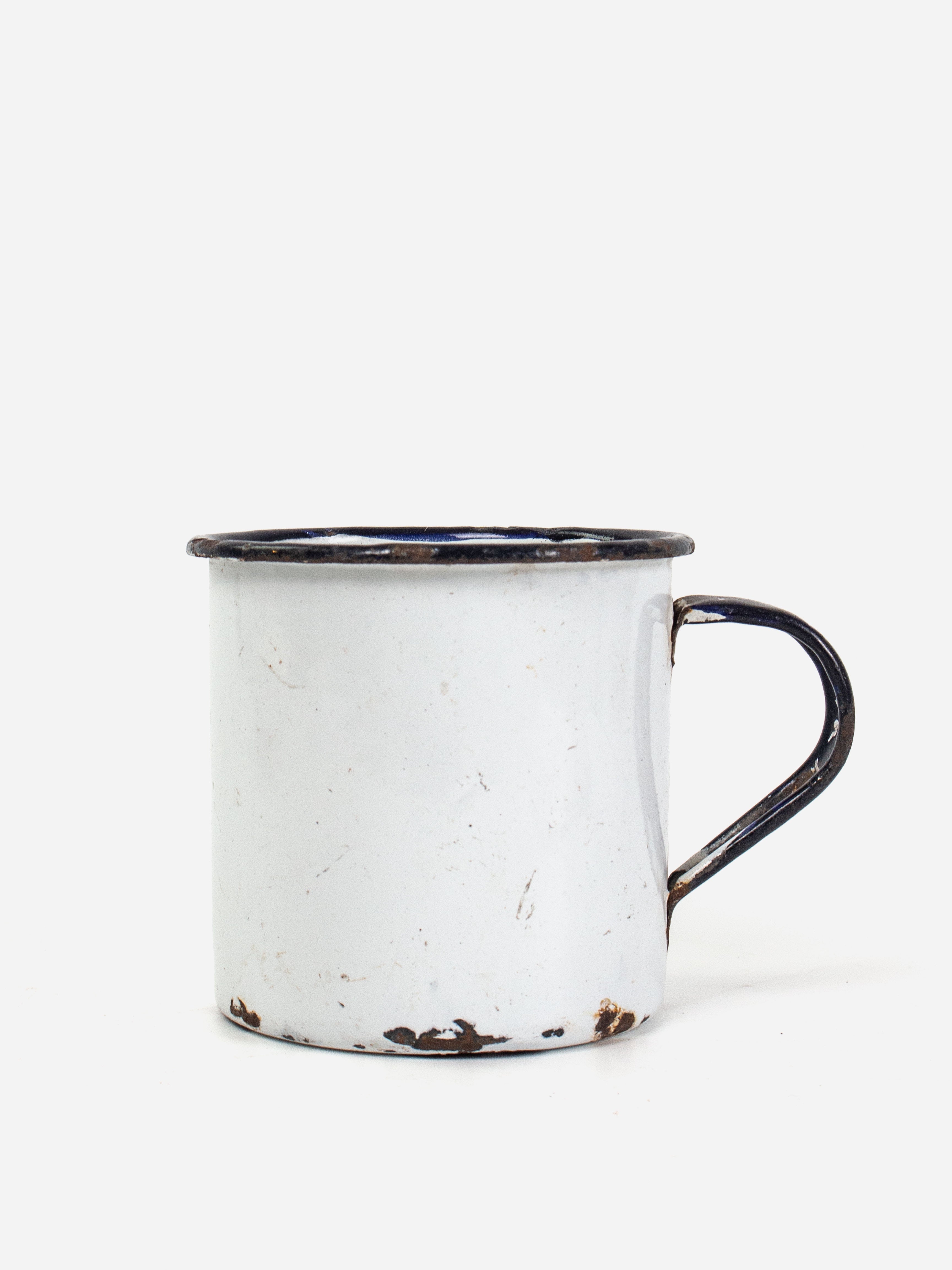 Large Recycled Enamel Mug