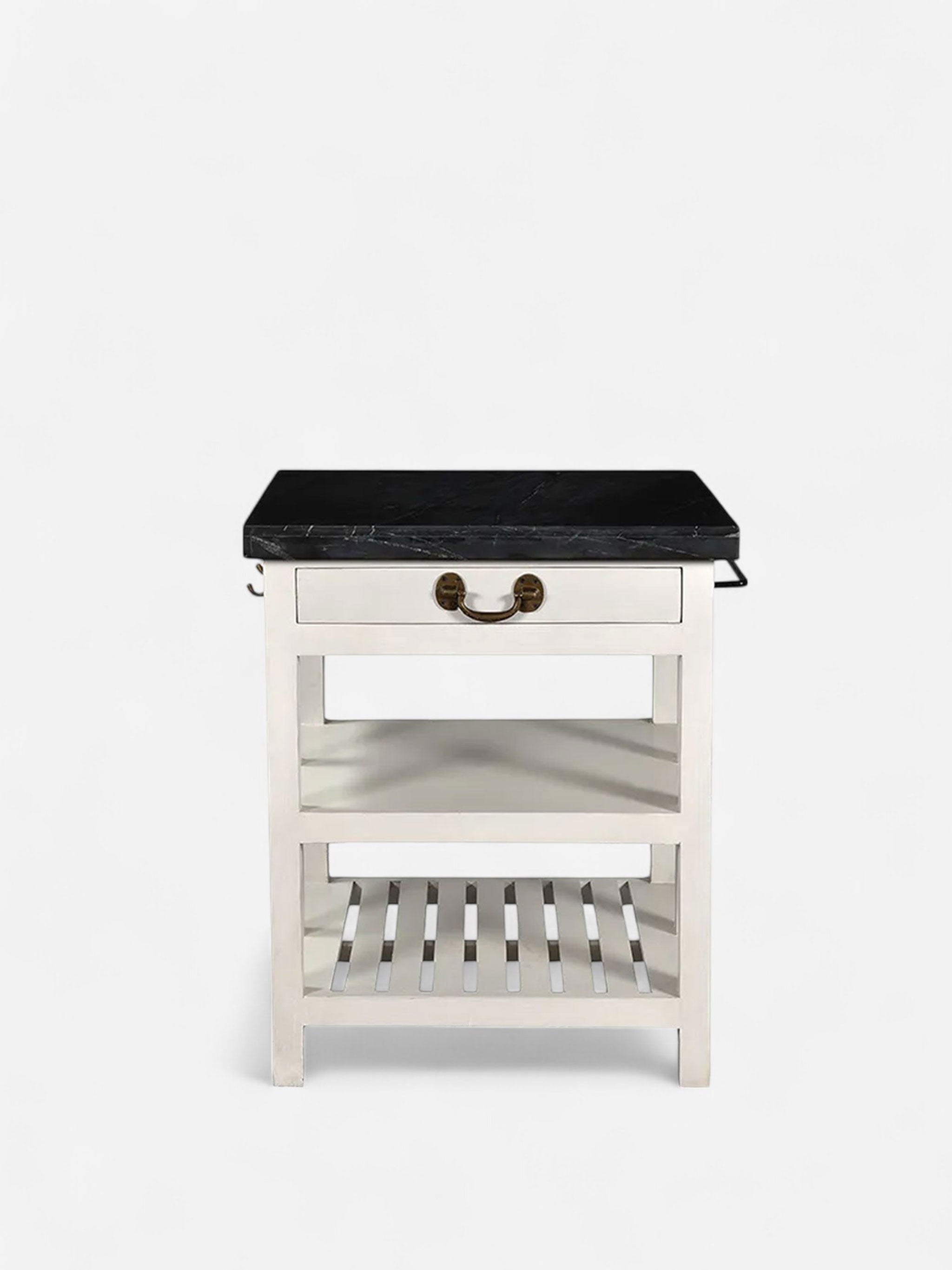 Lars Grey Kitchen Island | Small