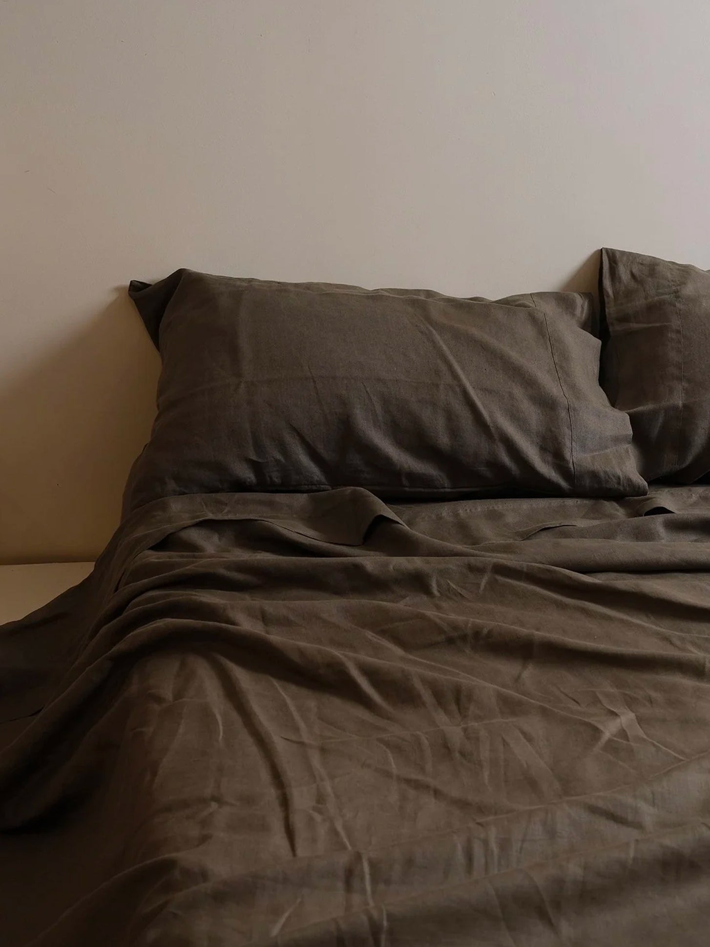 Linen Sheet Set - Deep Moss