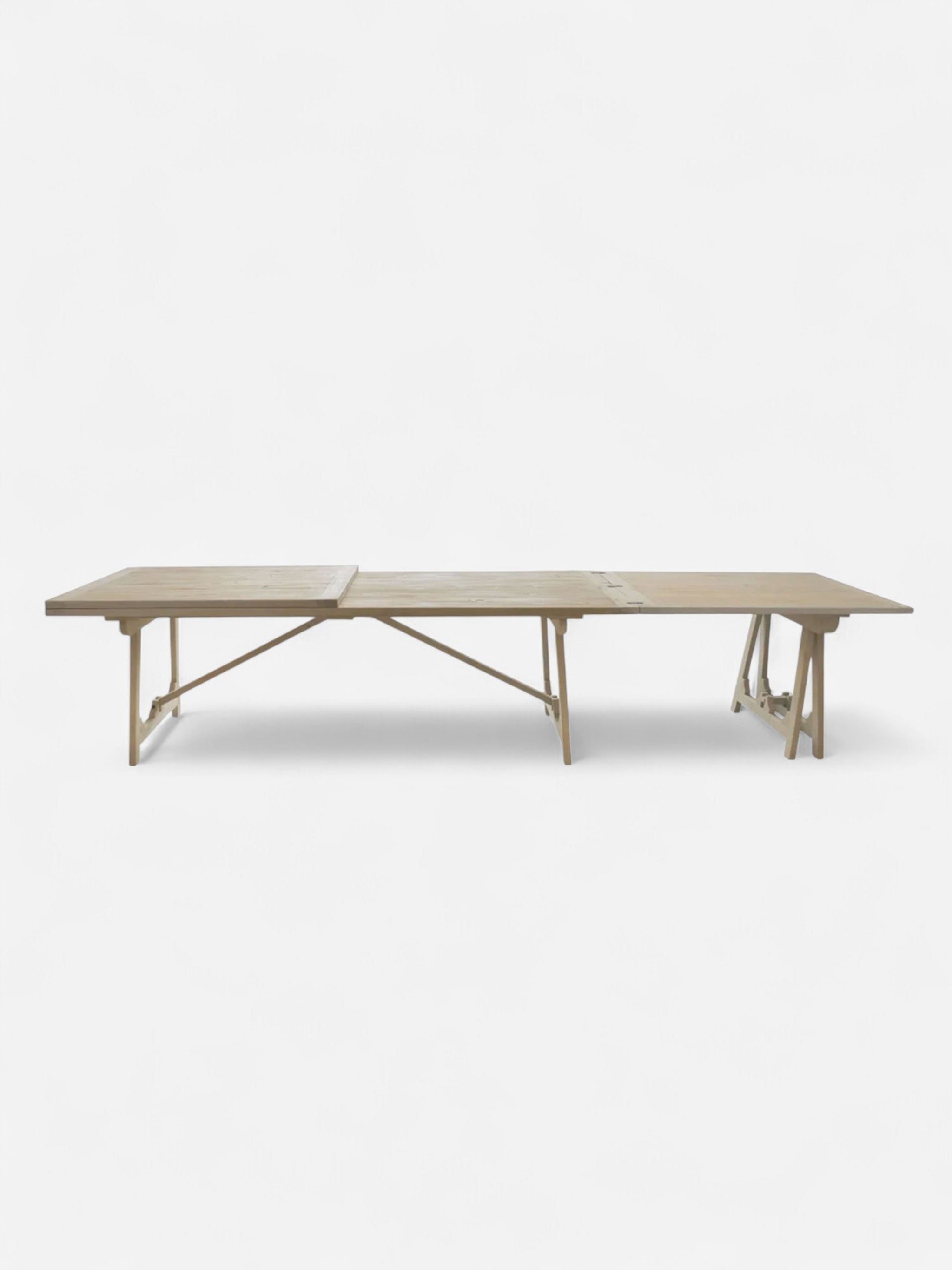 Lorraine Extending Dining Table | White Washed