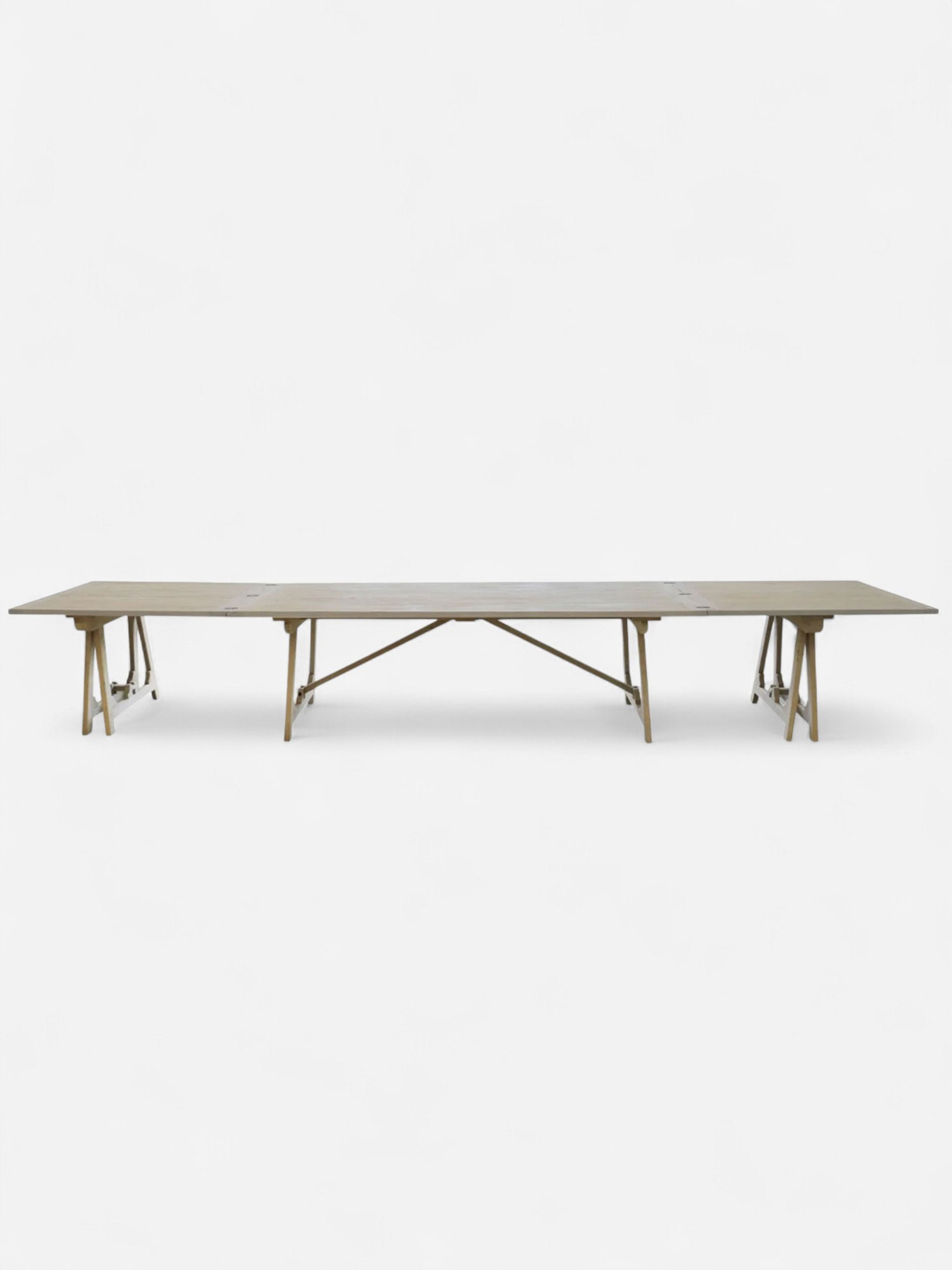 Lorraine Extending Dining Table | White Washed
