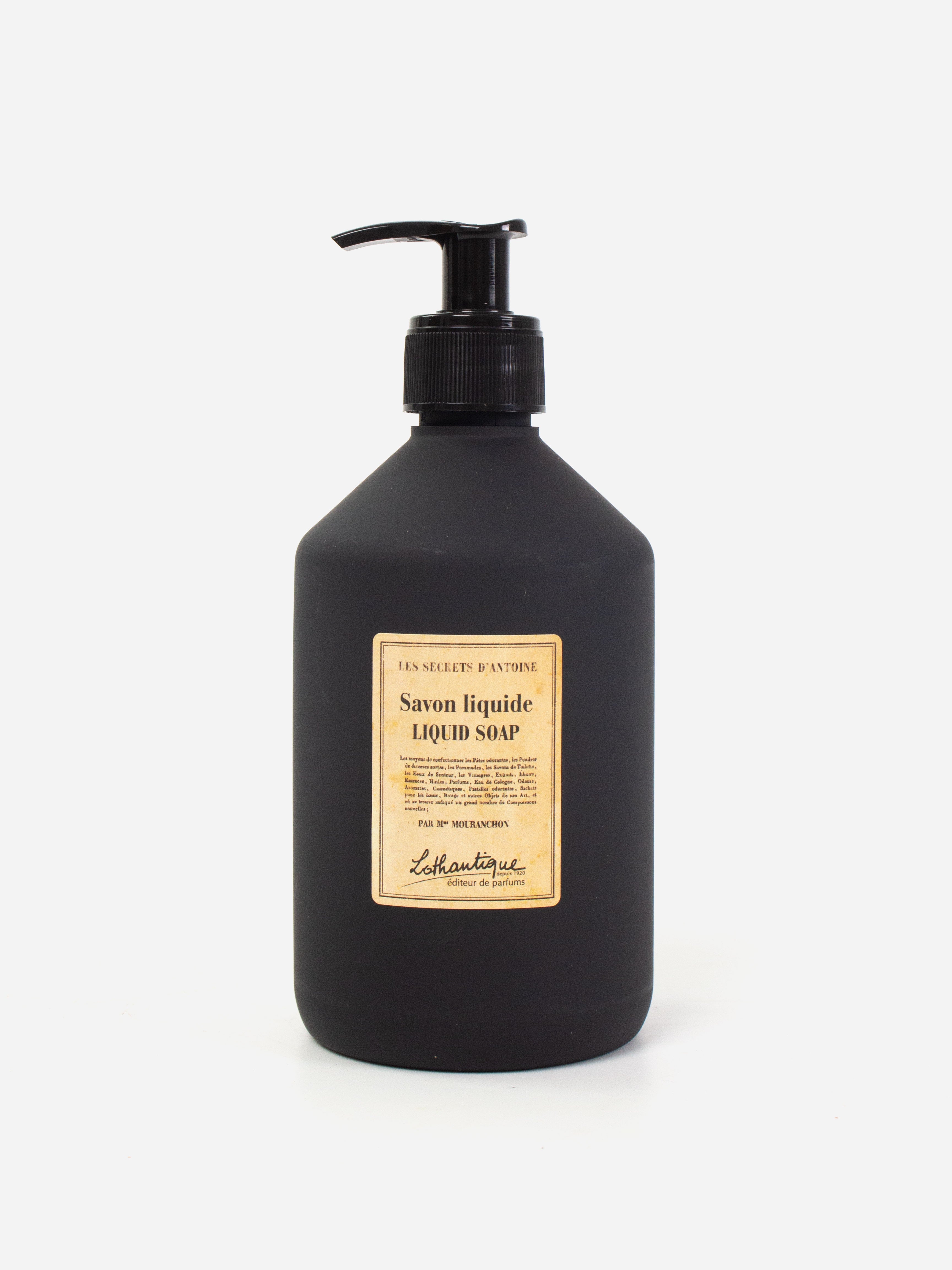 Lothantique Black Liquid Soap