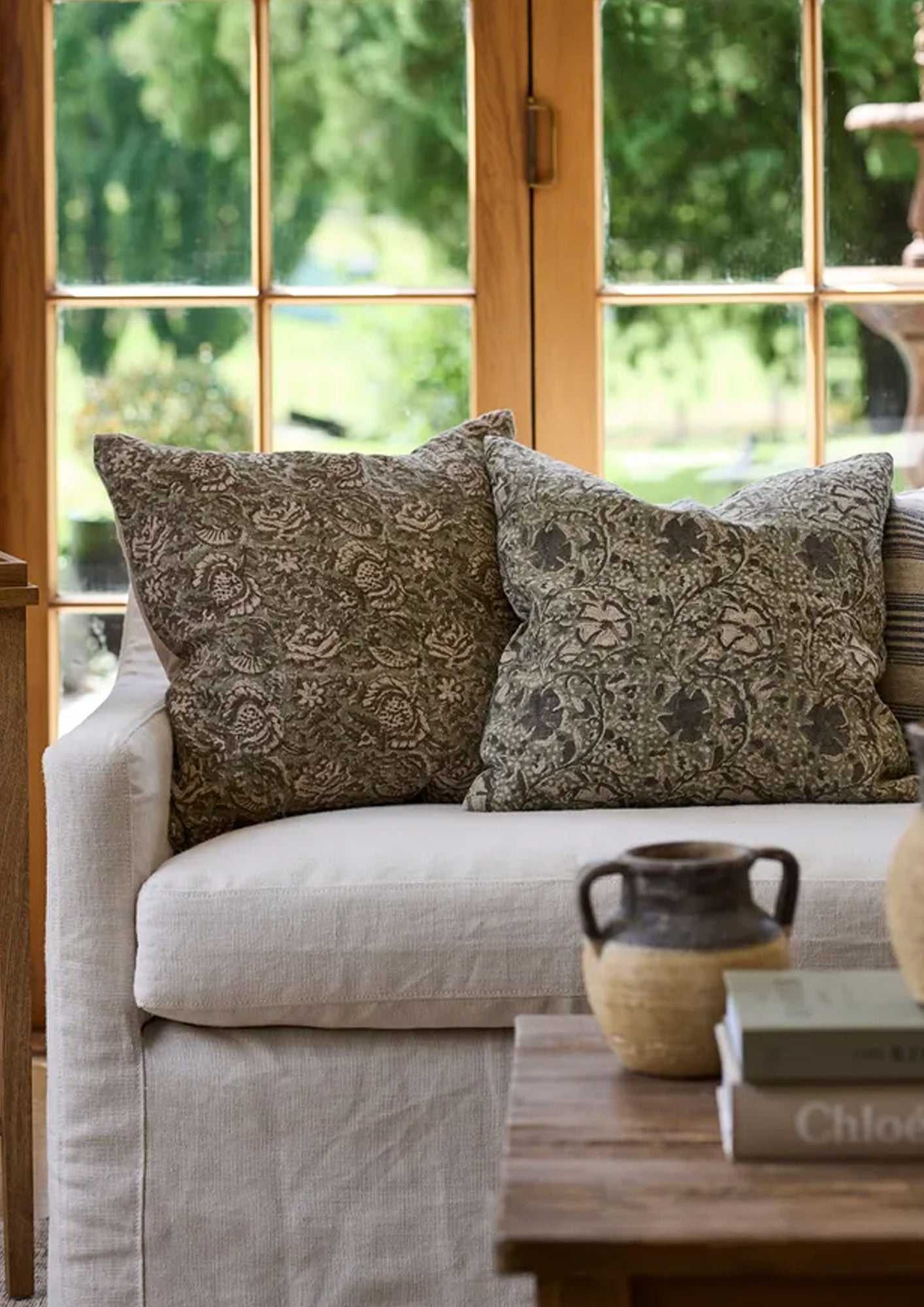 Luda Floral Cushion Cover