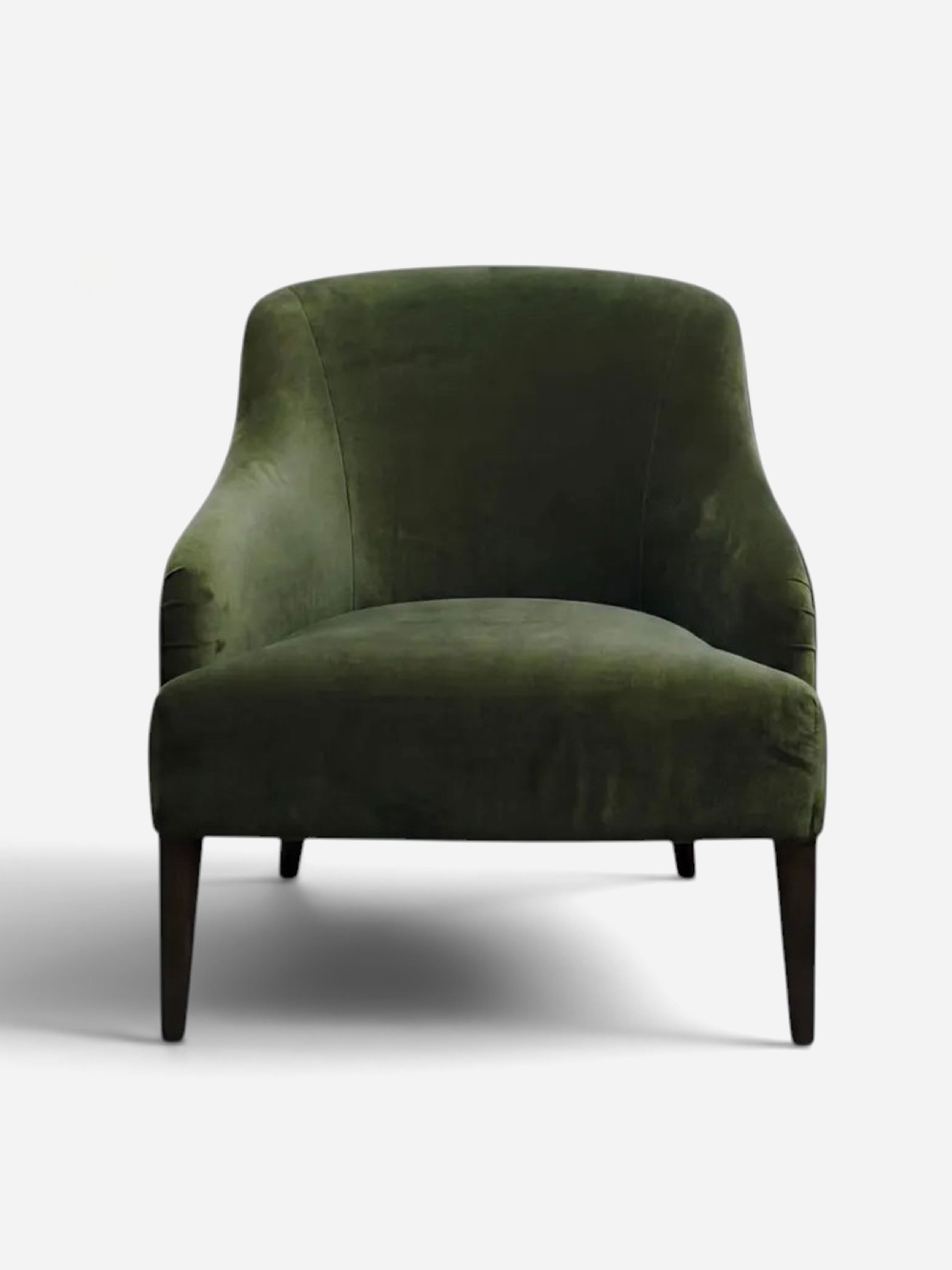 Luna Olive Armchair