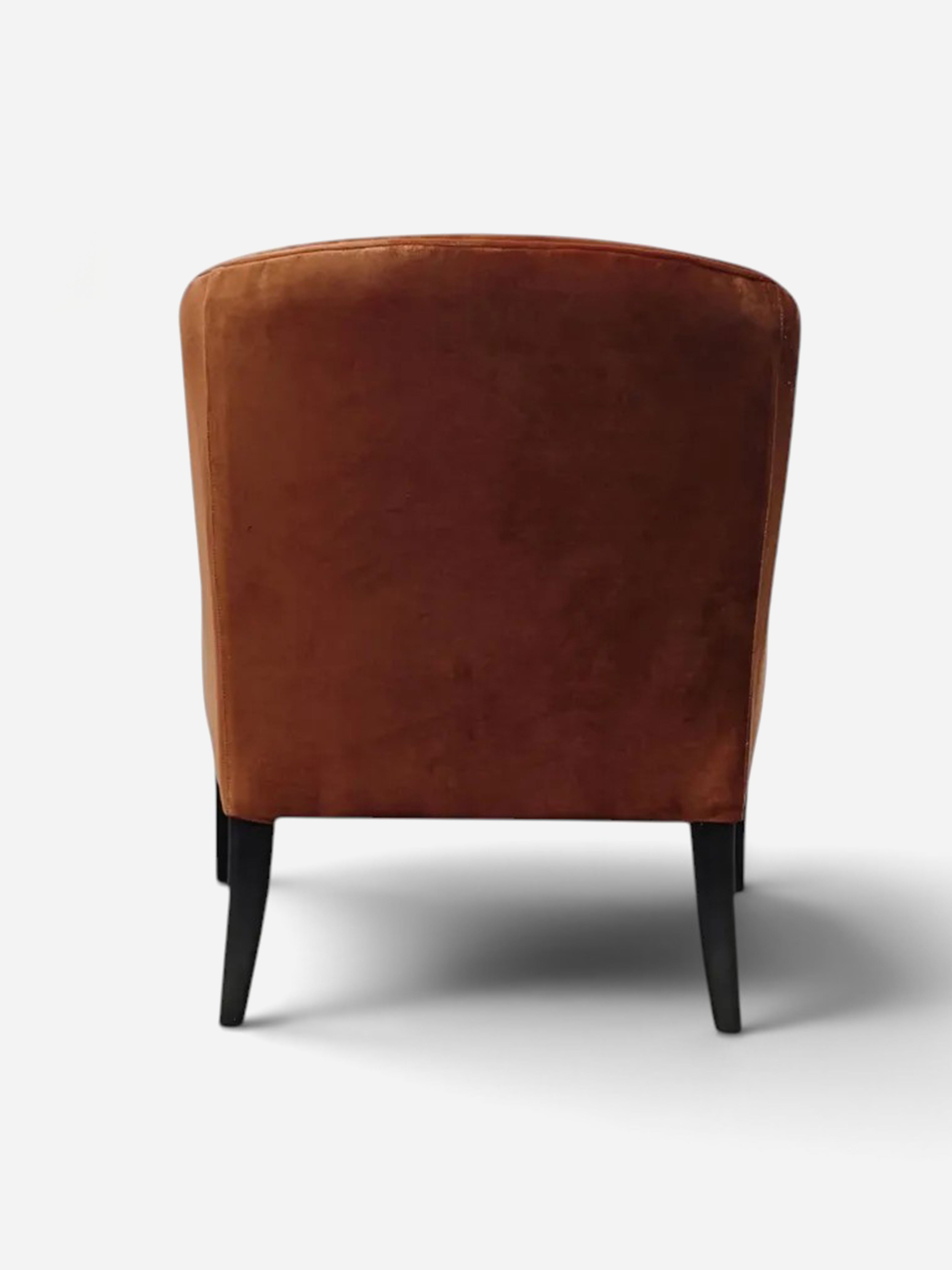 Luna Rust Armchair