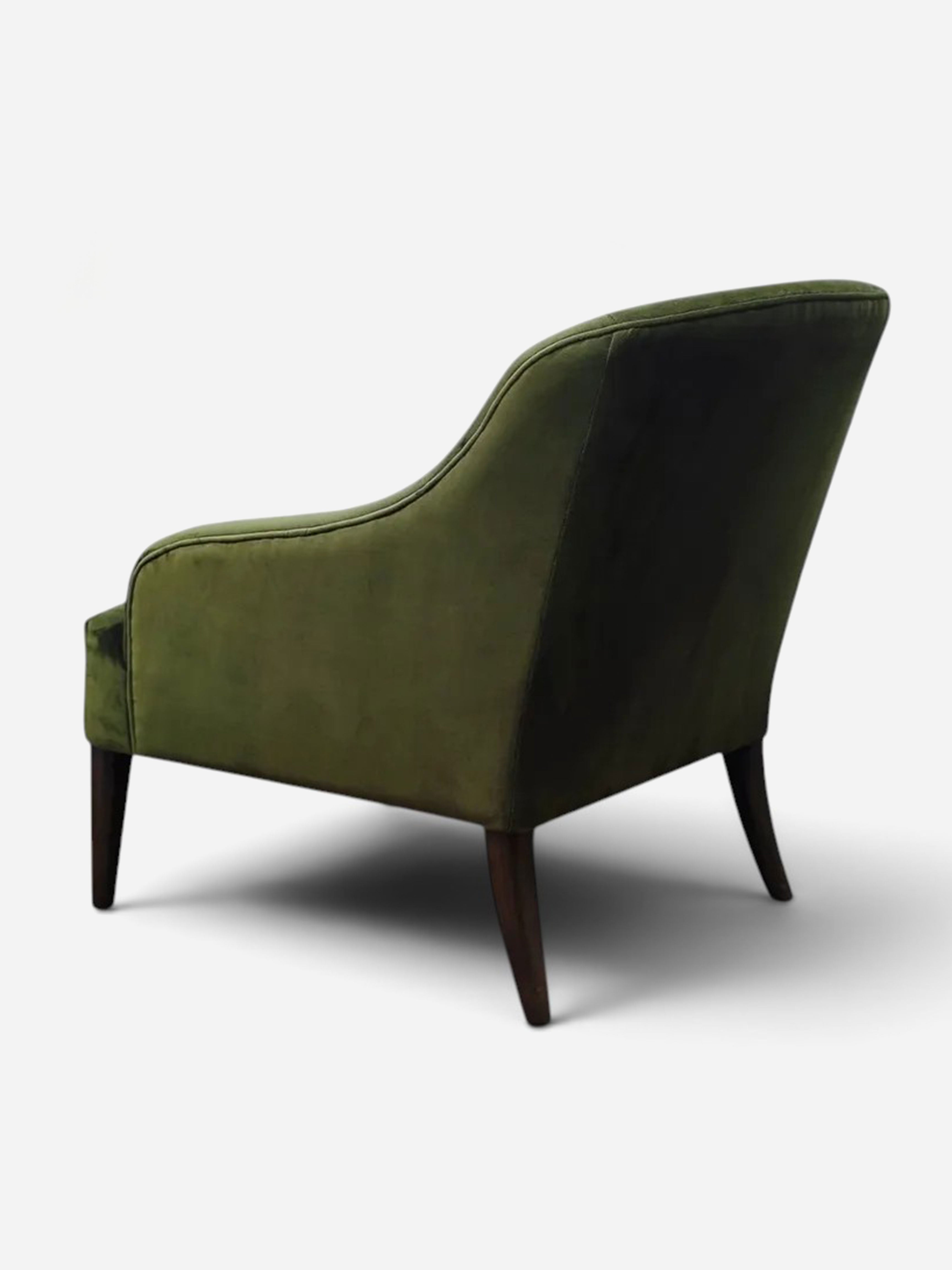 Luna Olive Armchair