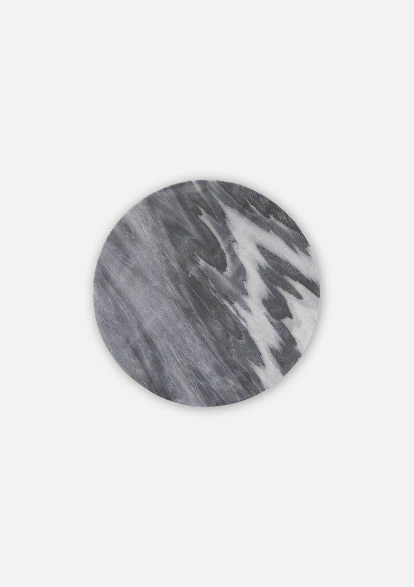 Marble Charger  Plate - Grey