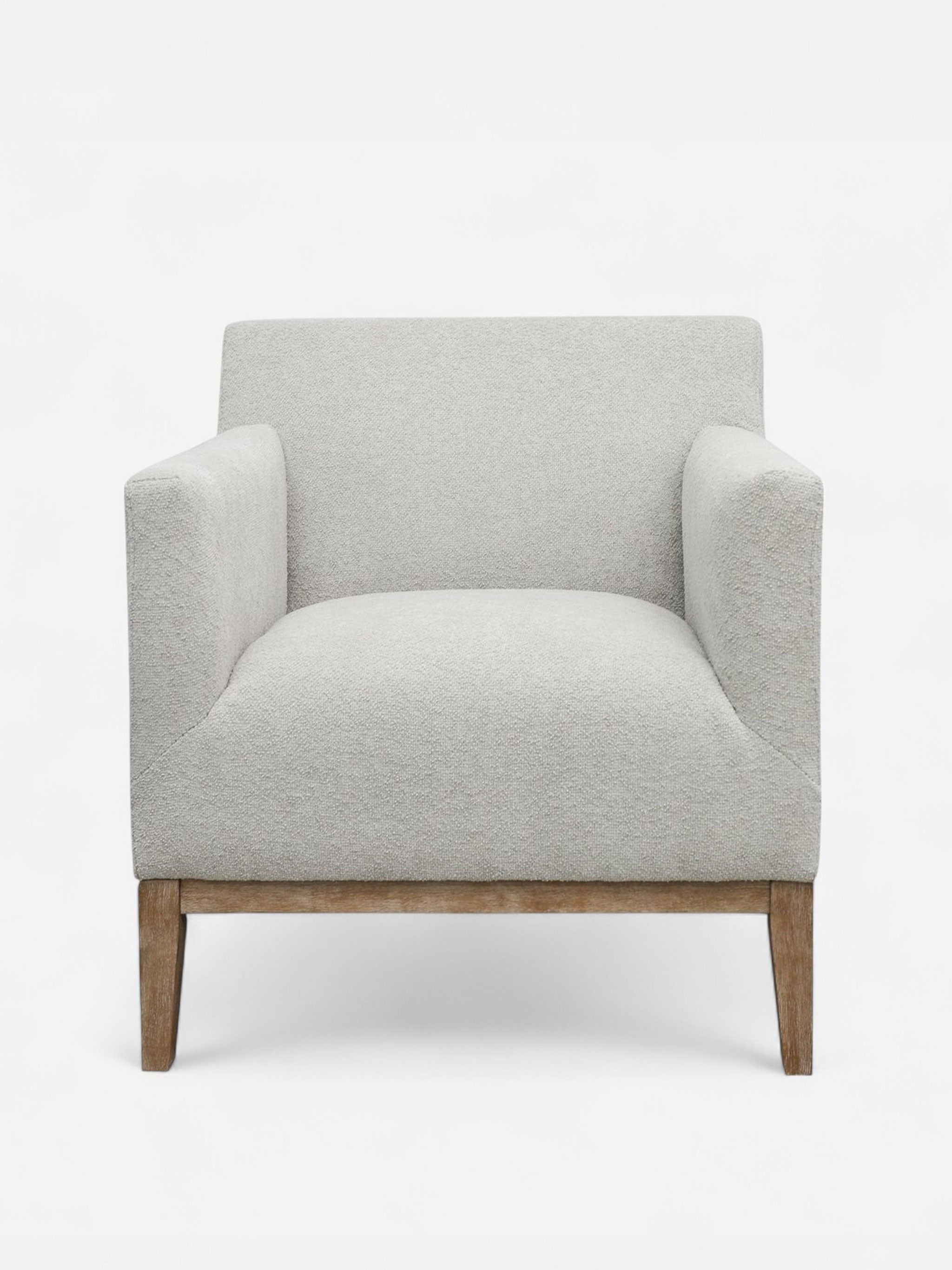 Madelyn Light Grey Armchair