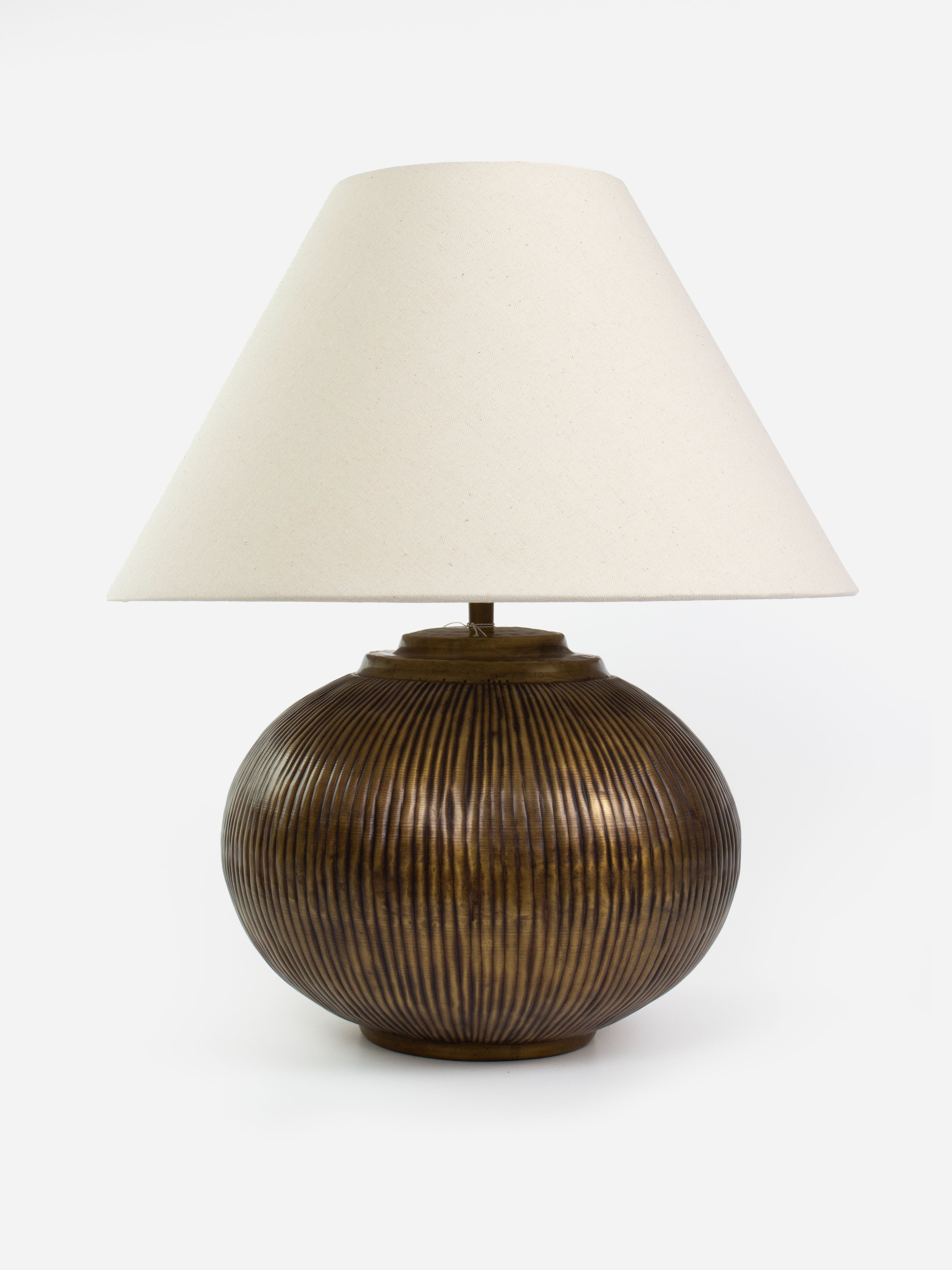 Marbella Ball Brass Lamp