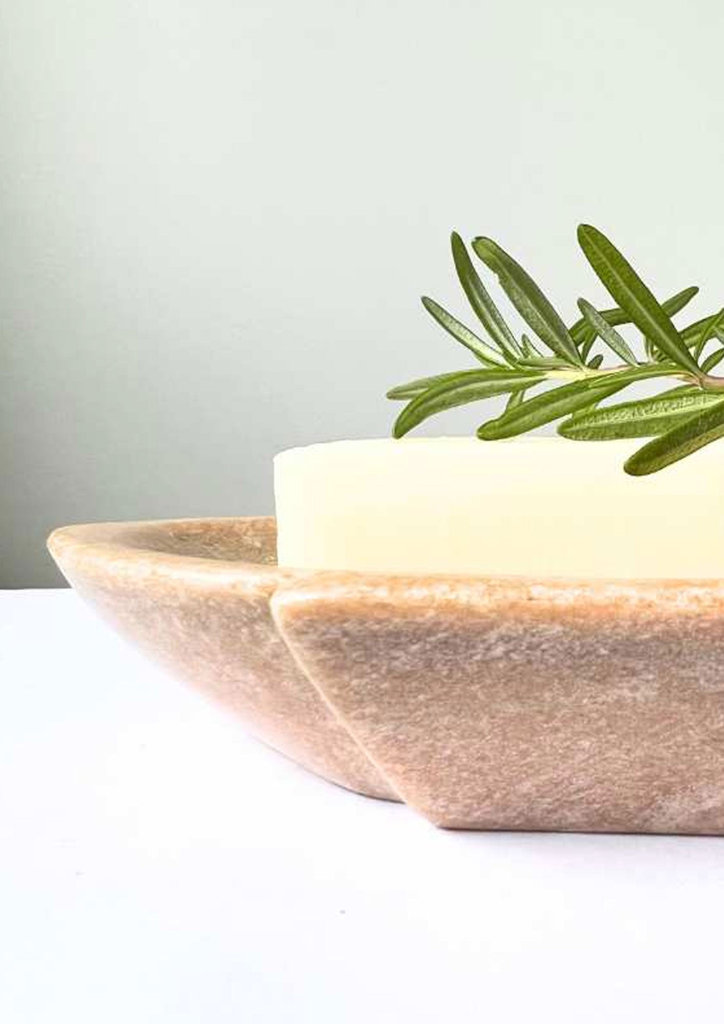 Marble Soap Dish | Sand