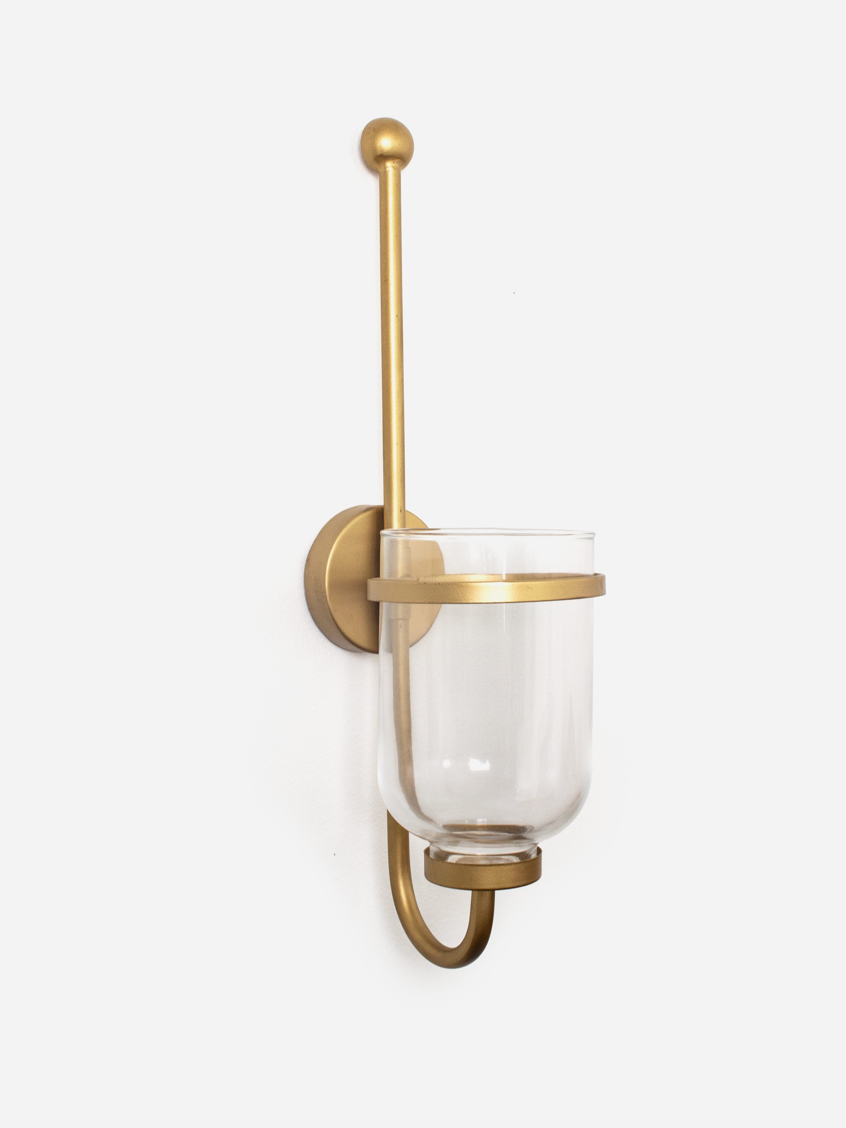 Marin Gold Candle Wall Sconce