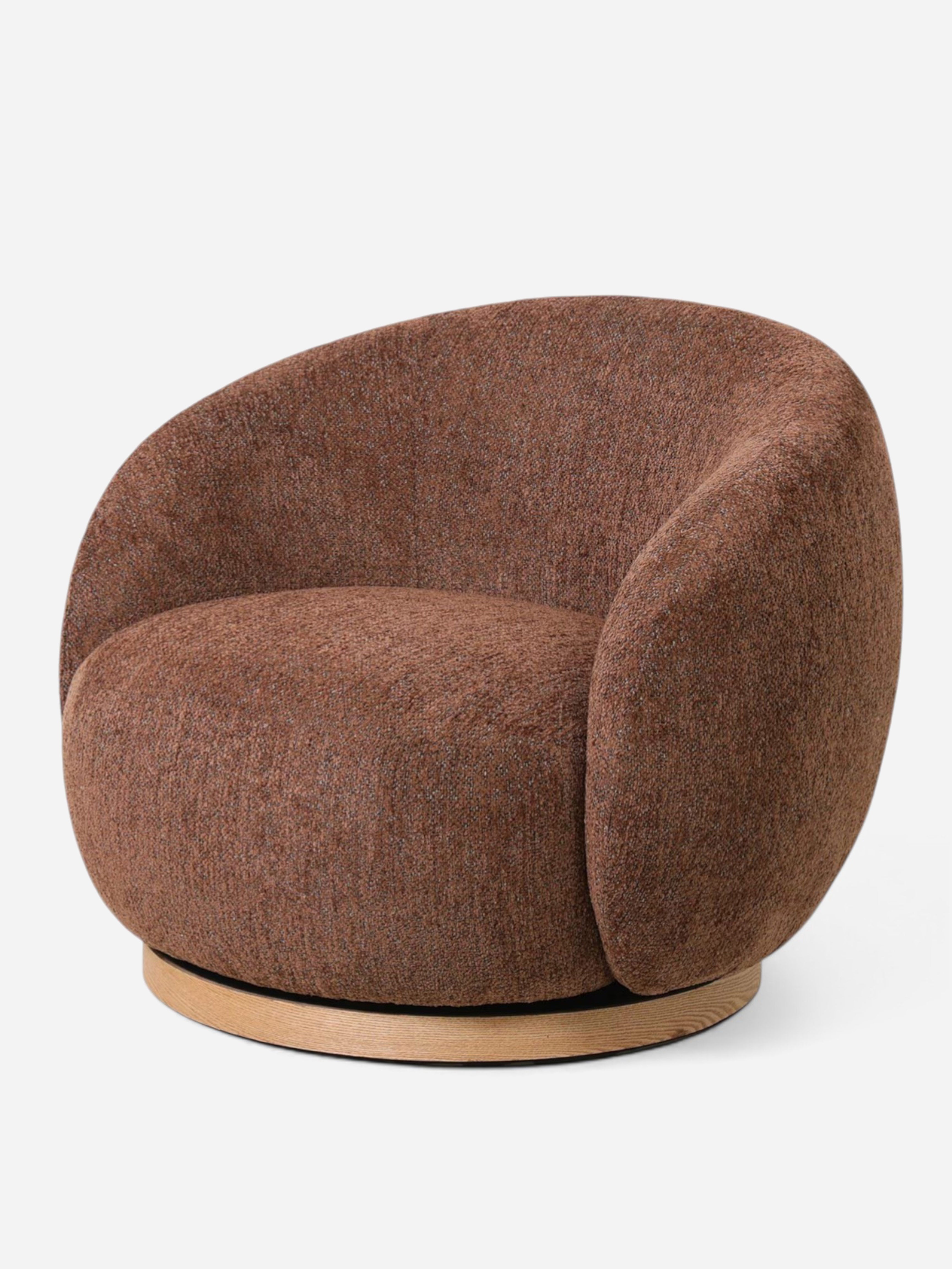Miami Tobacco Swivel Chair