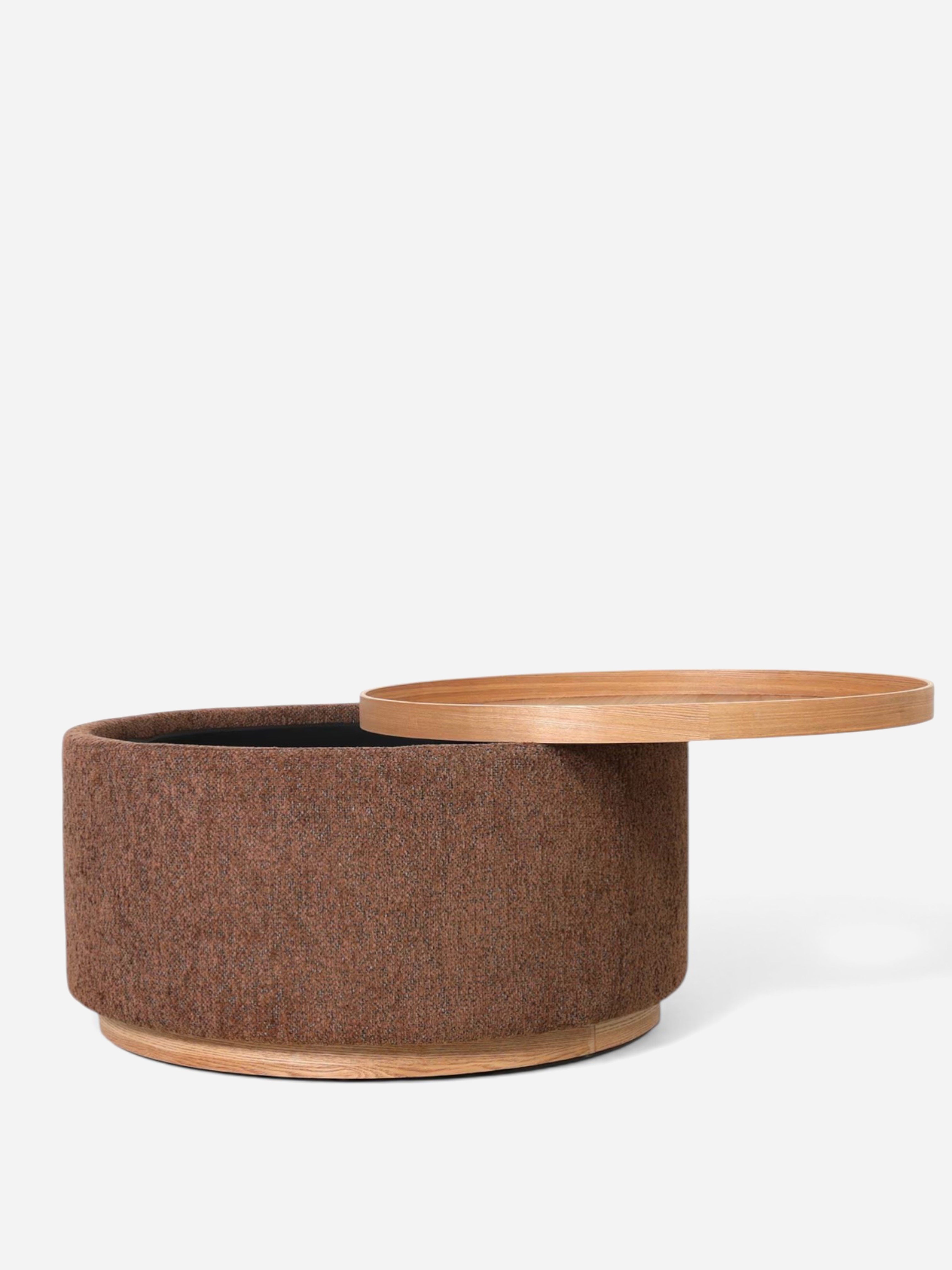 Miami Tobacco Tray Ottoman