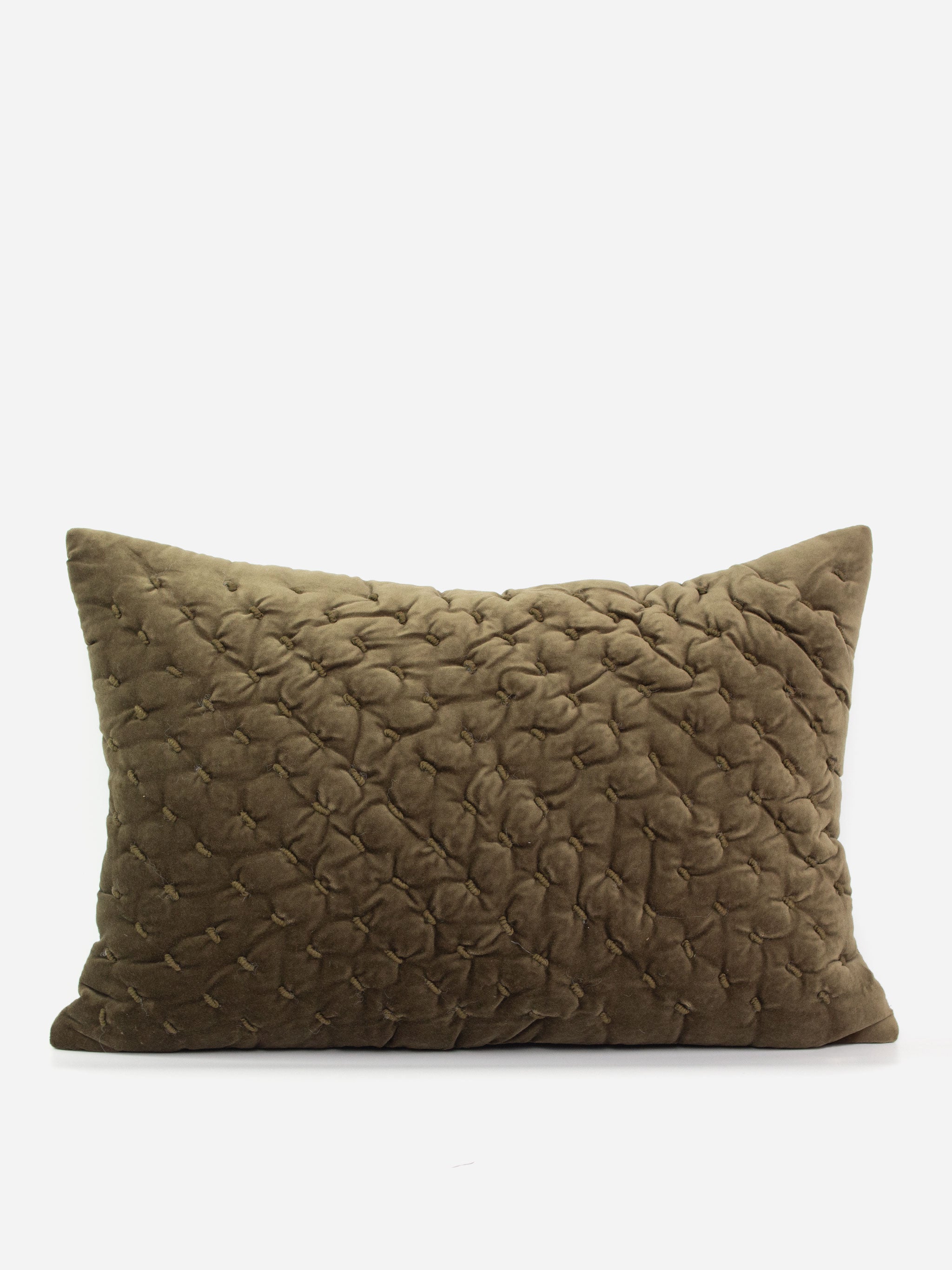Mica Deep Moss Cushion