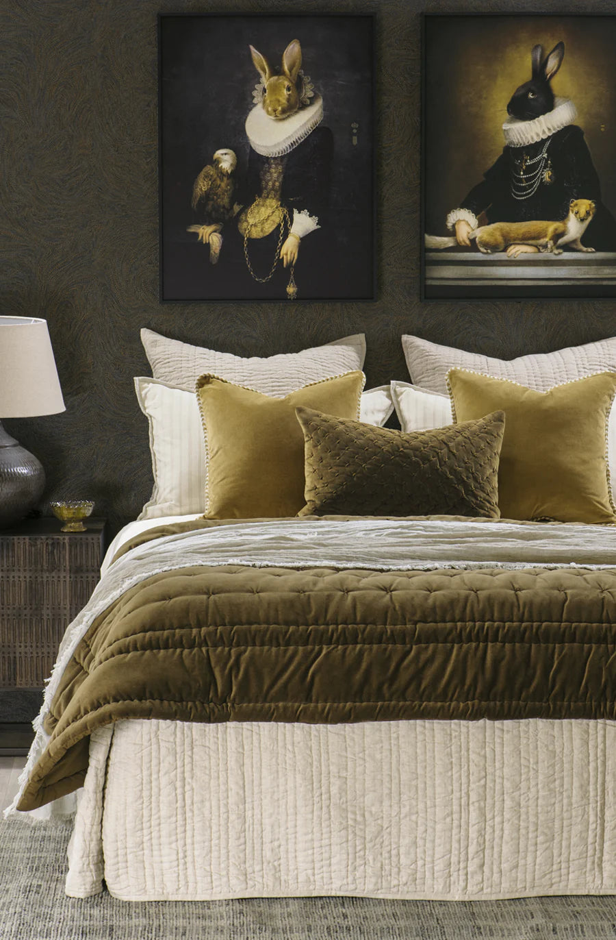Mica Deep Moss Comforter