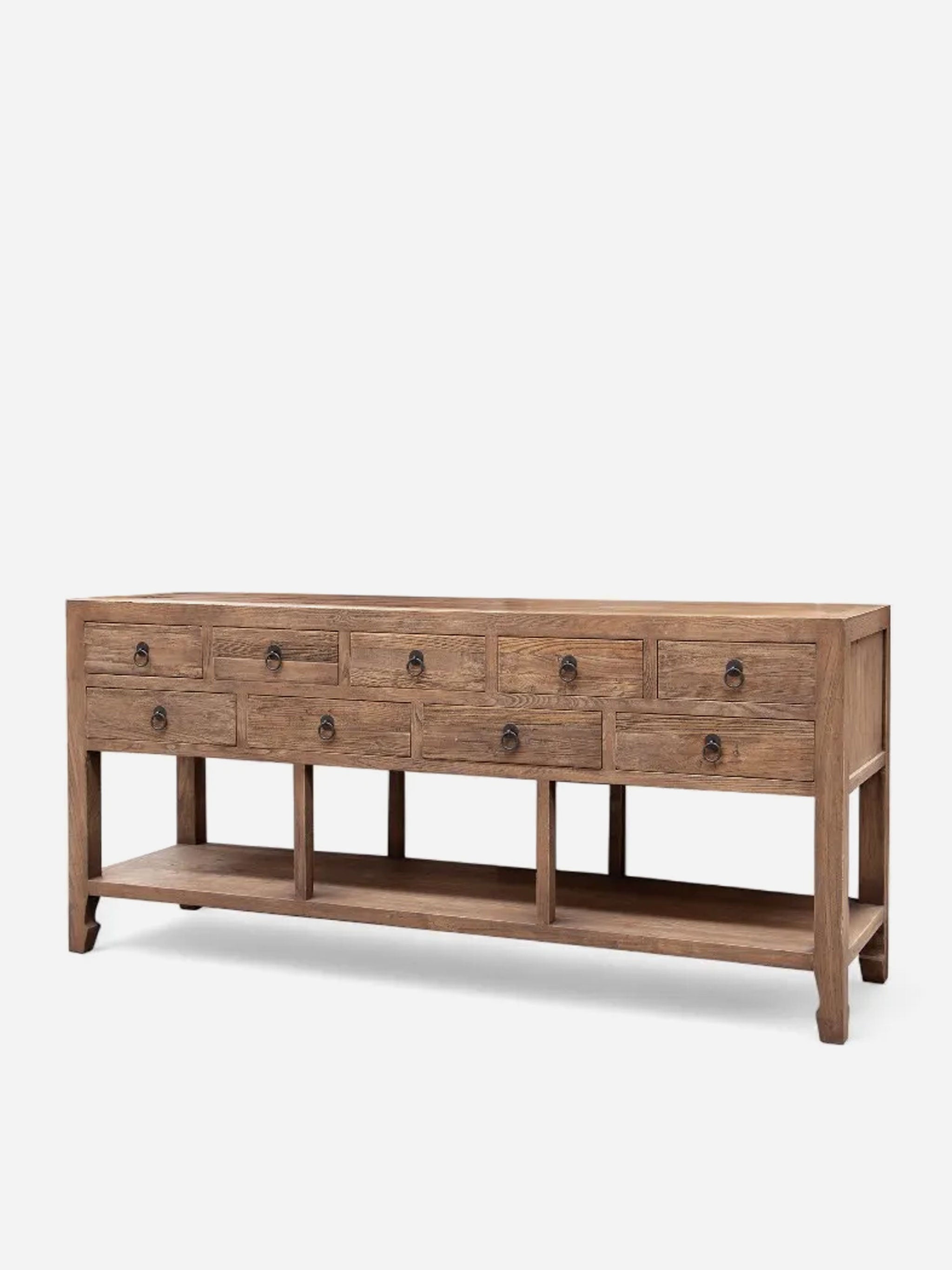 Miguel 9 Drawer Sideboard - Natural