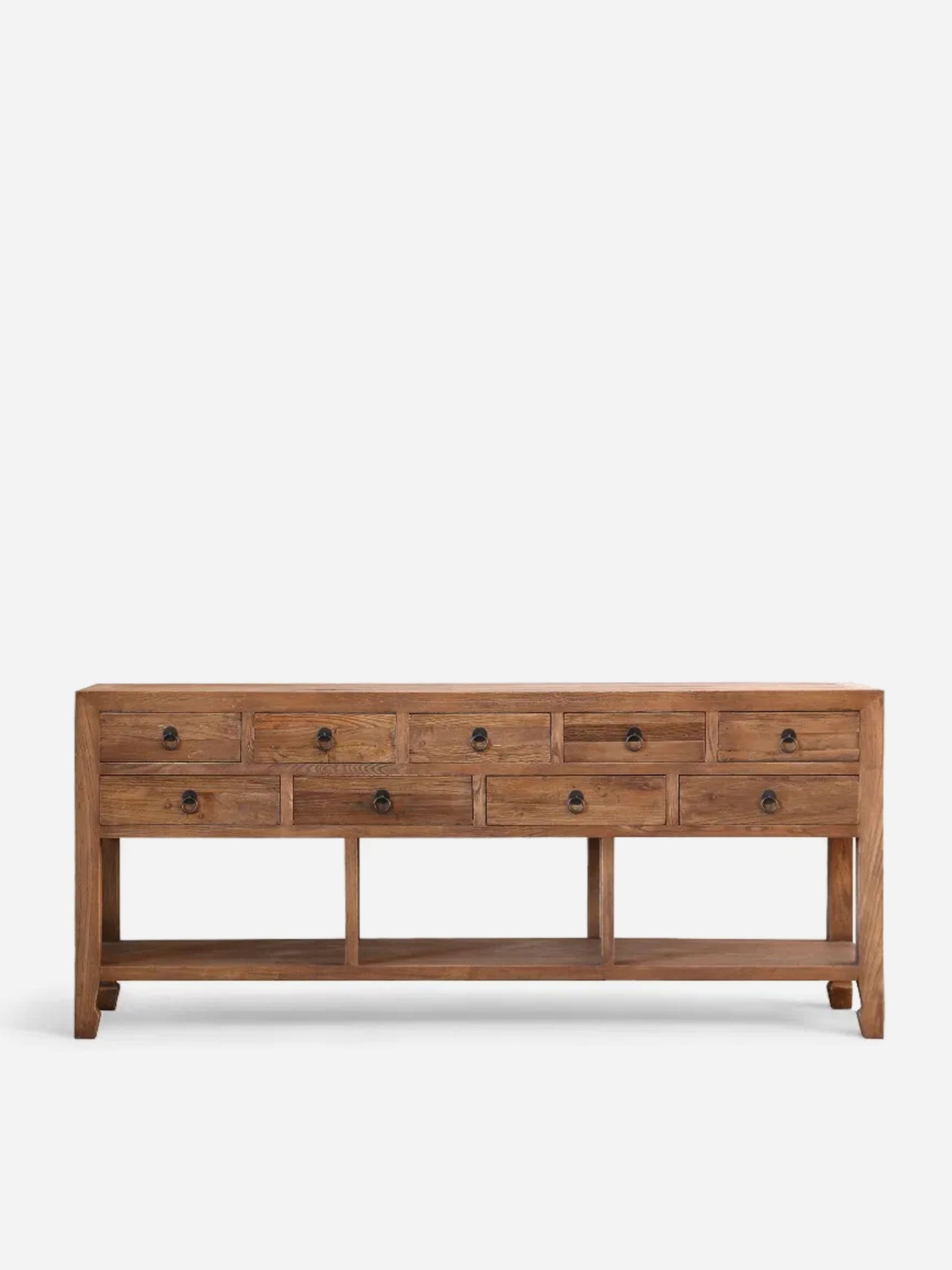 Miguel 9 Drawer Sideboard - Natural