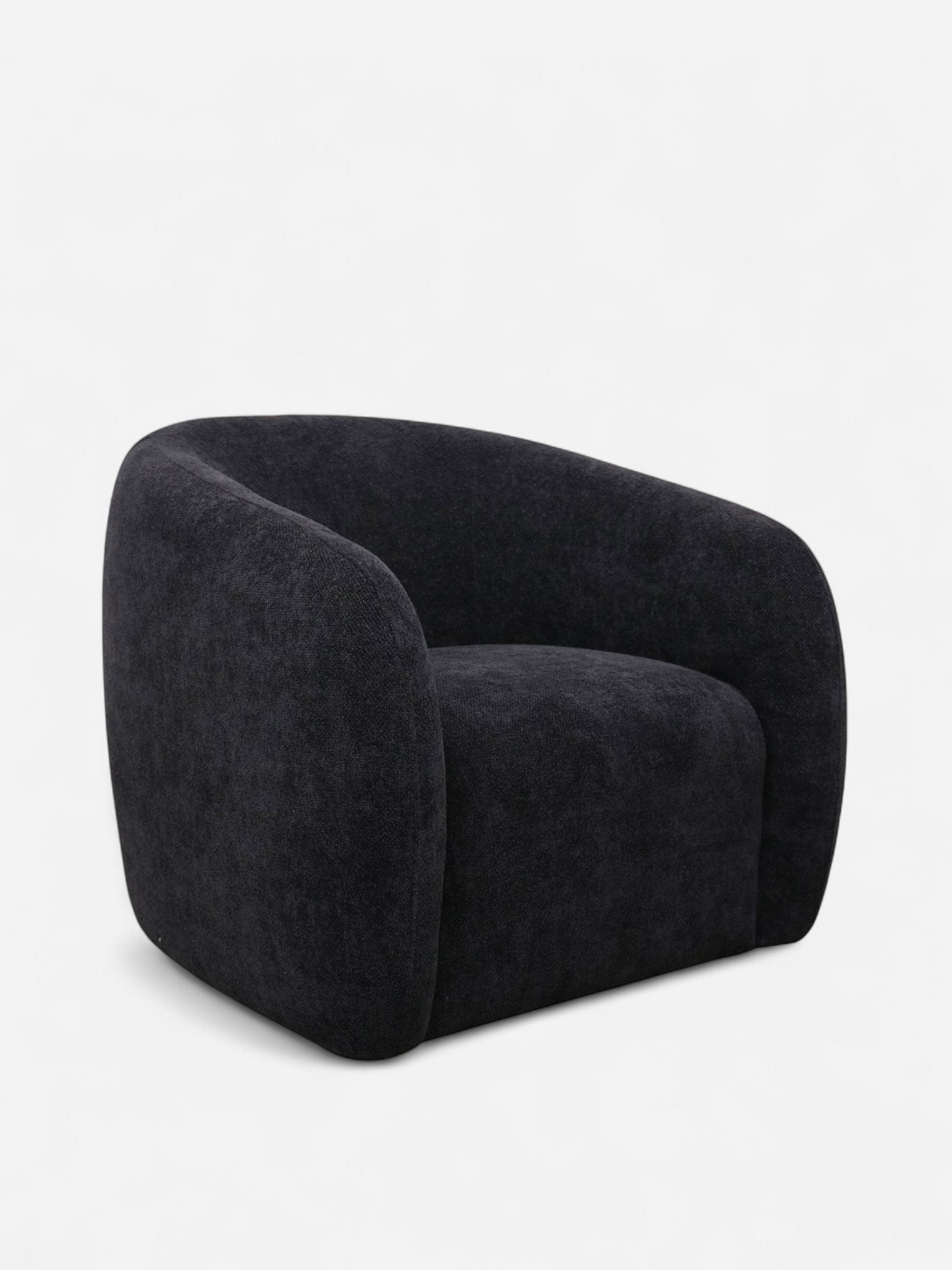 Max Black Swivel Chair
