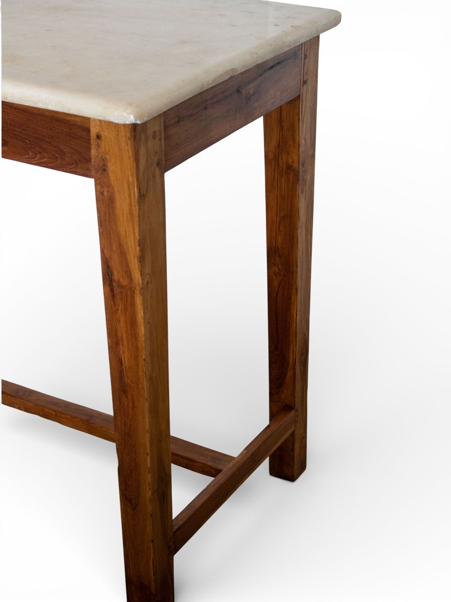 Mirabelle Vintage Marble Kitchen Island