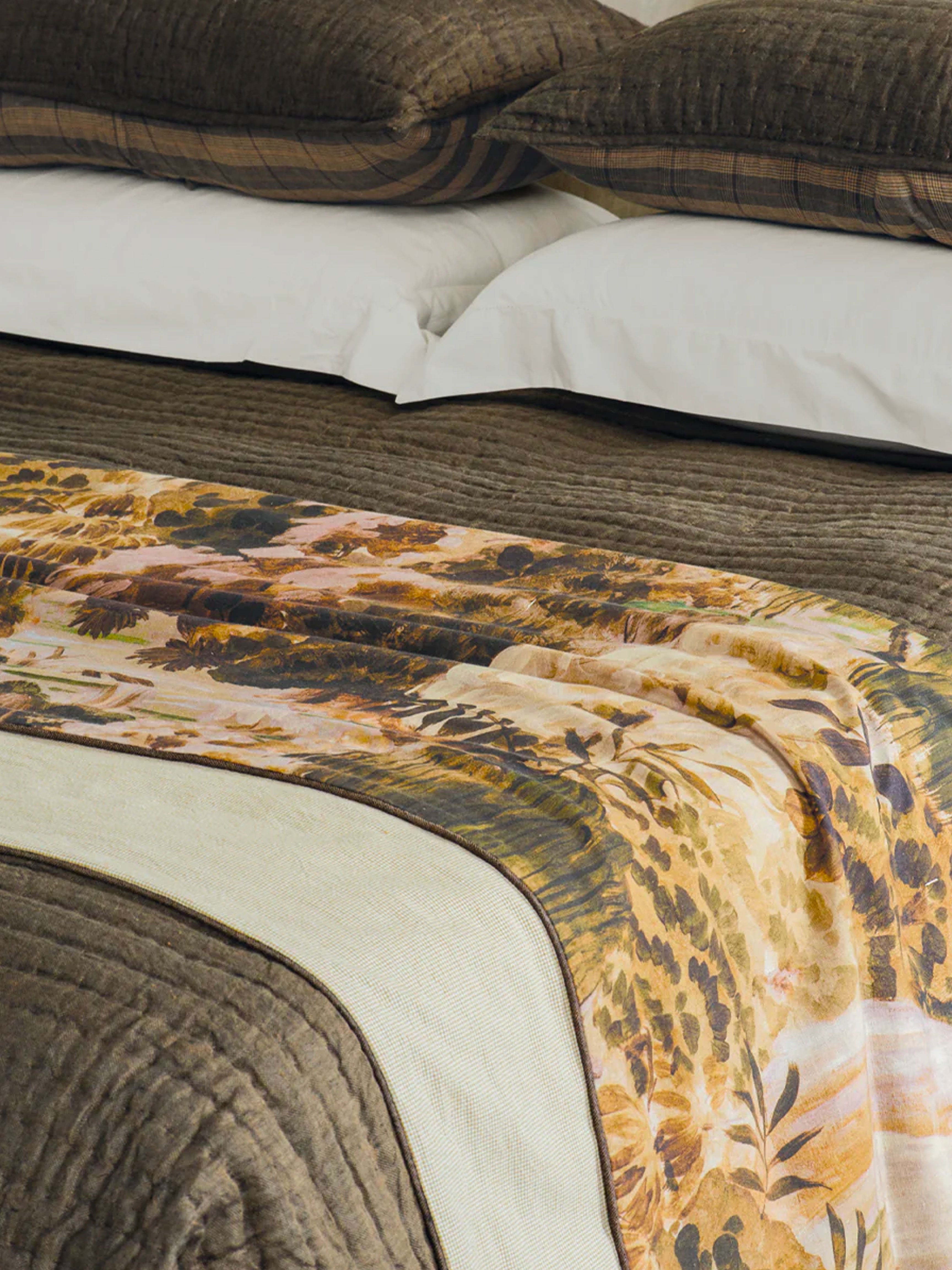 Misaka Copper Bedspread