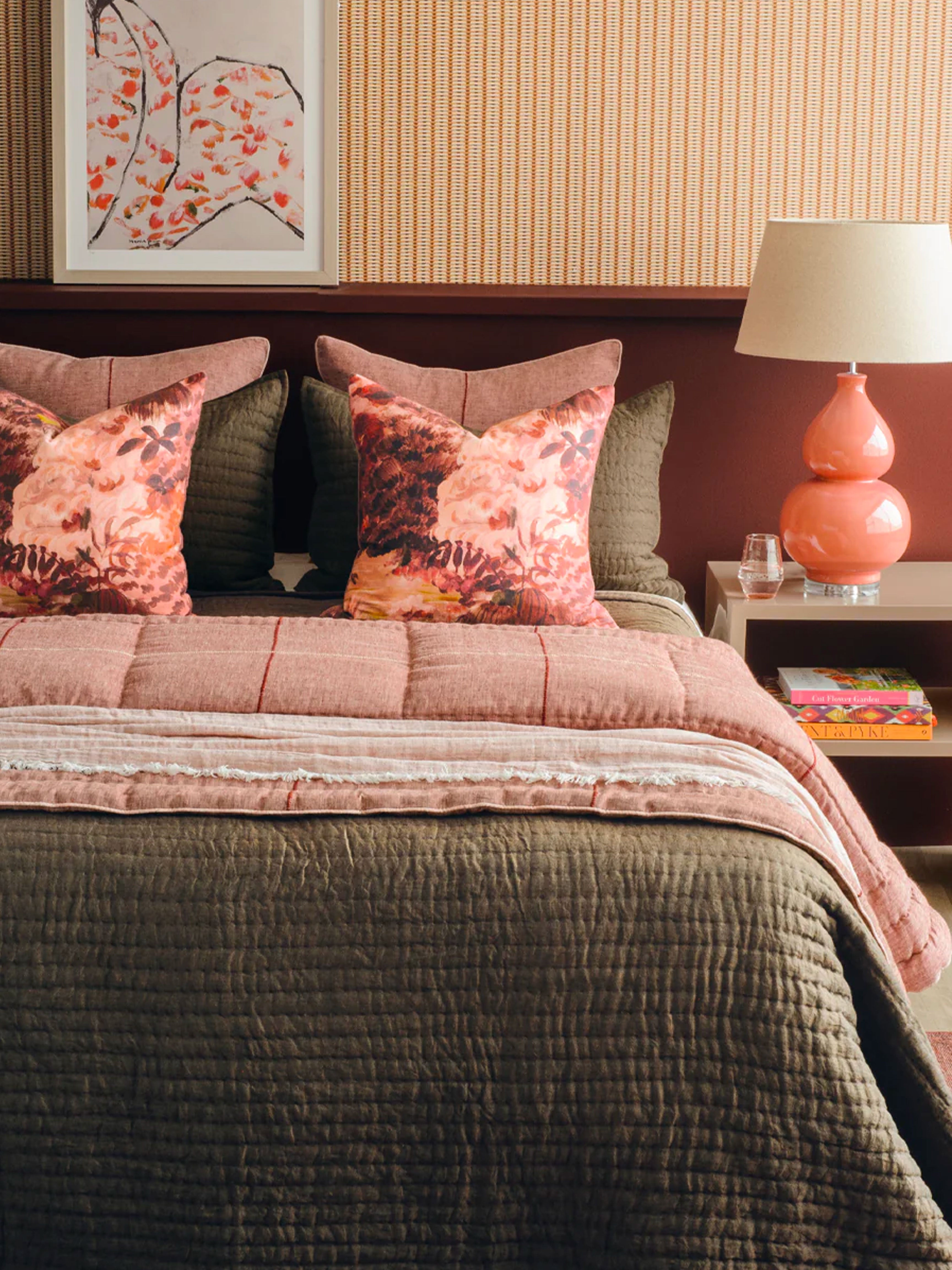 Misaka Copper Bedspread