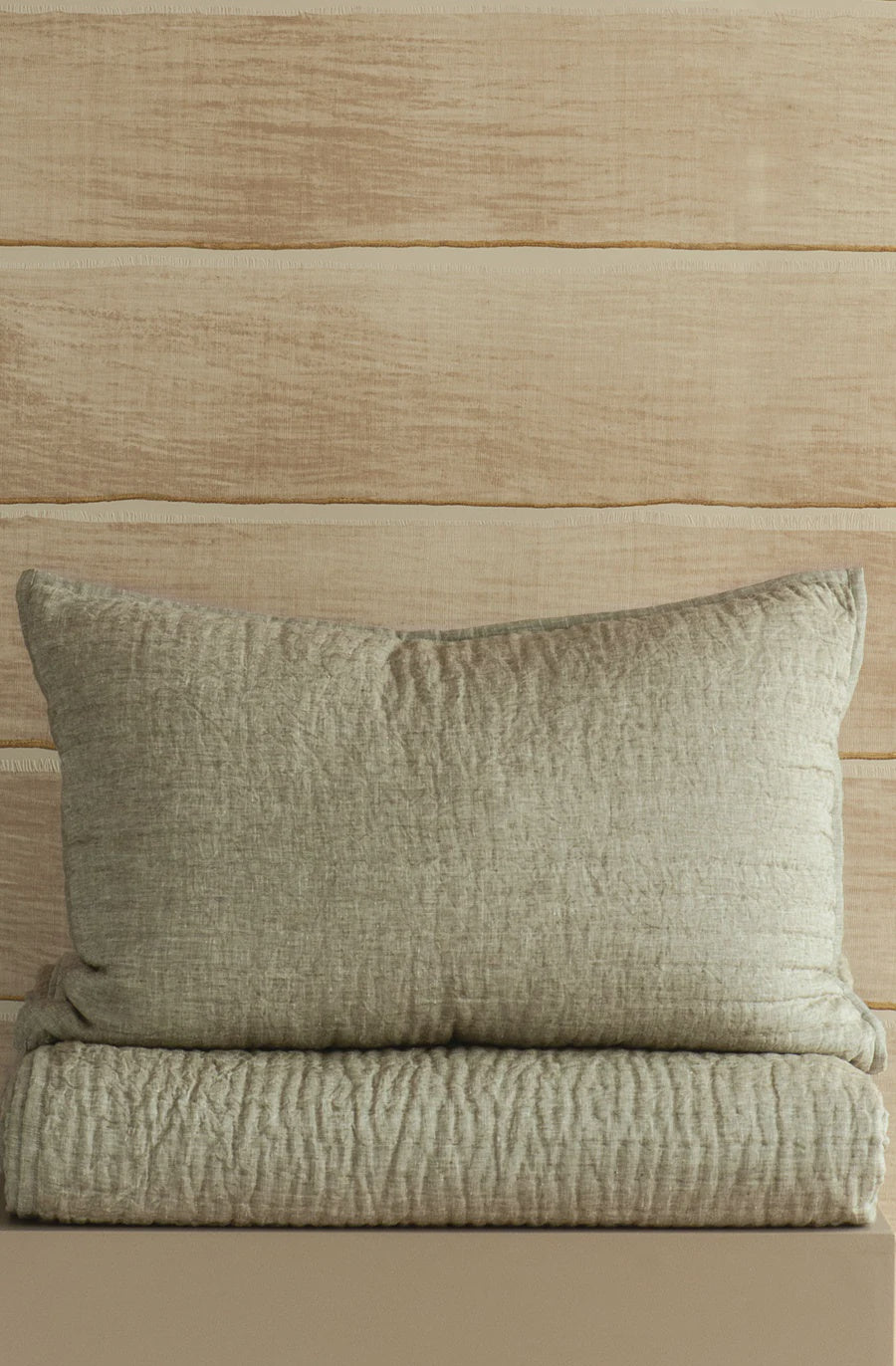 Misaka Light Moss Pillowsham Set