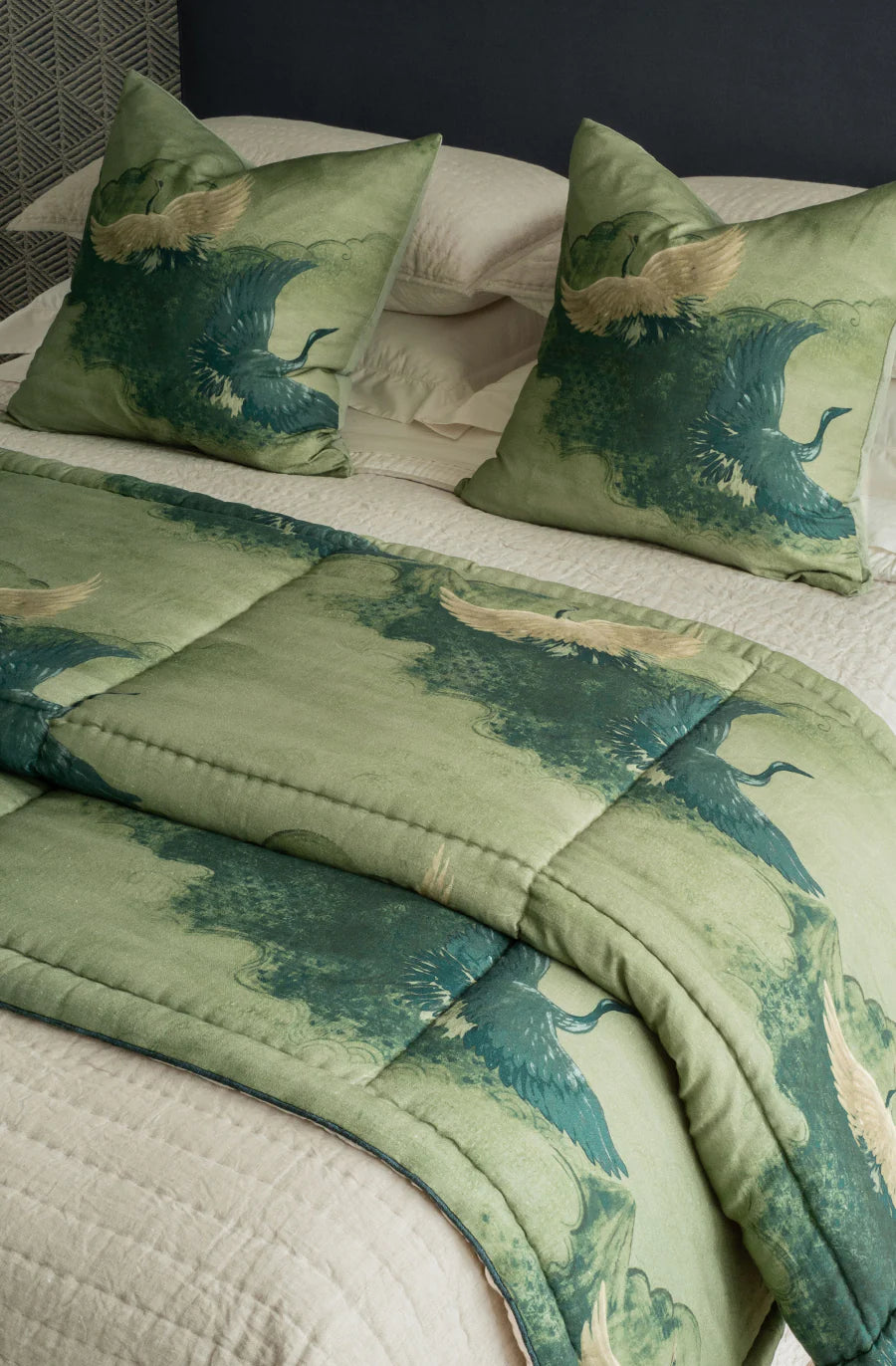 Misaka Oatmeal Bedspread