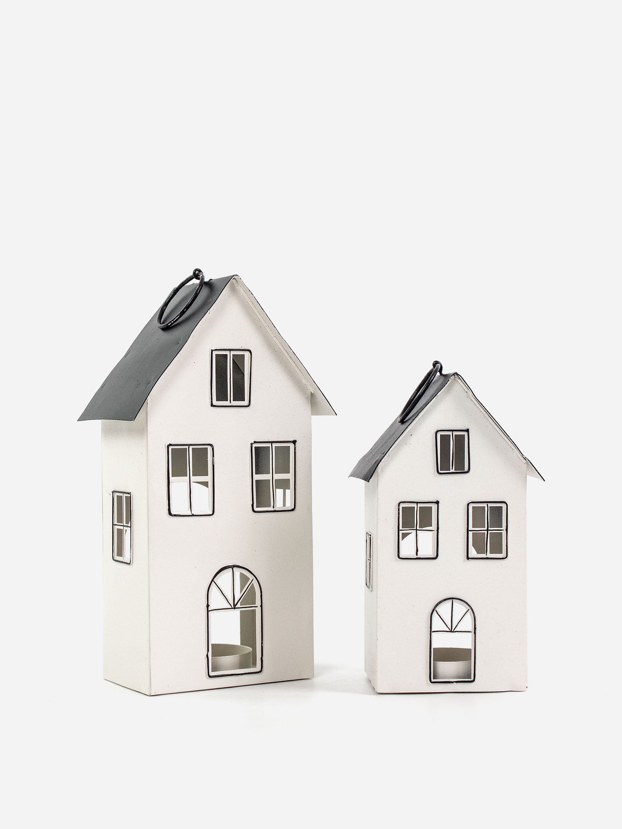 Monochrome Tea Light House