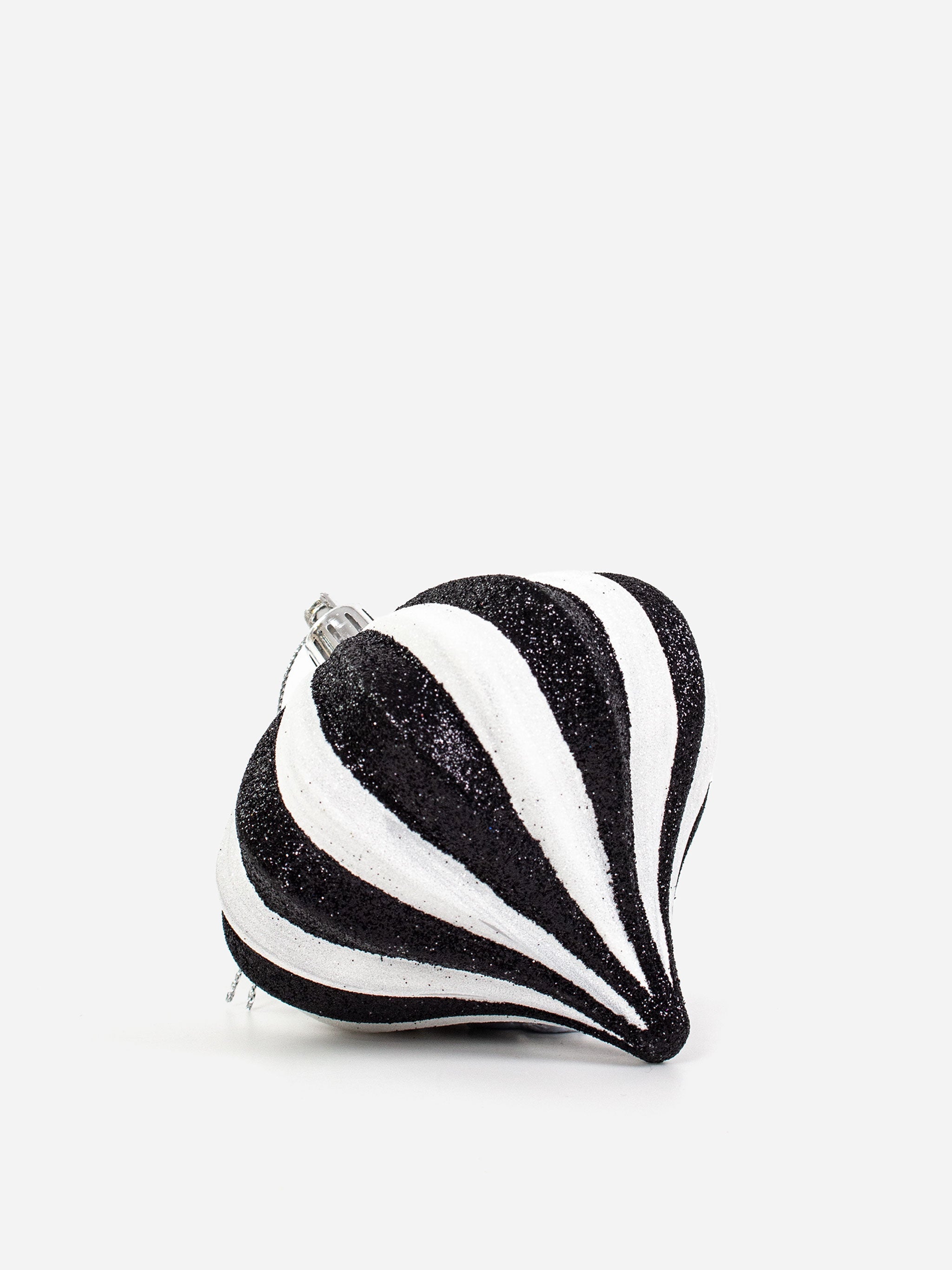 Monochrome Teardrop Bauble