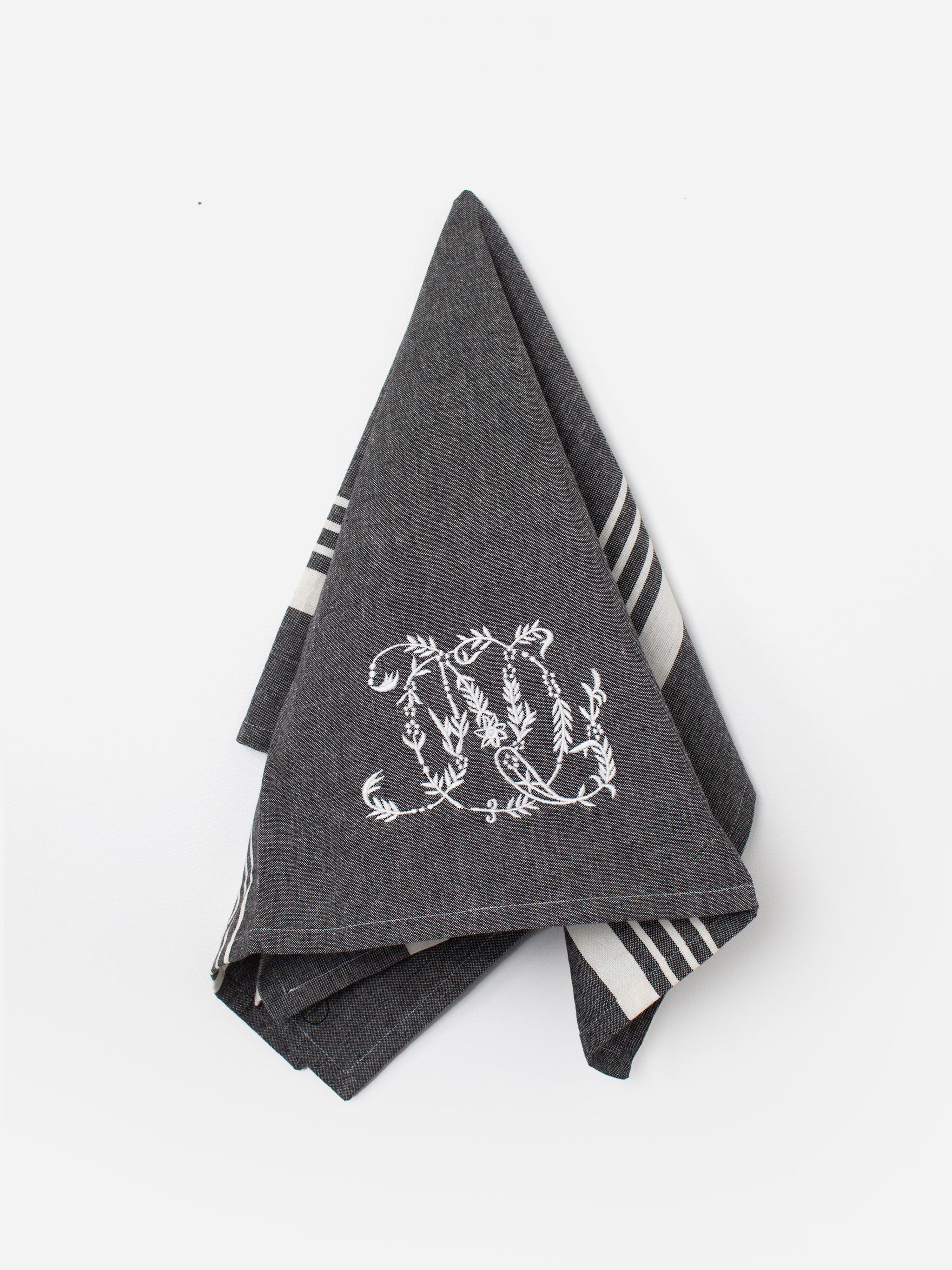 Monogram Tea Towel