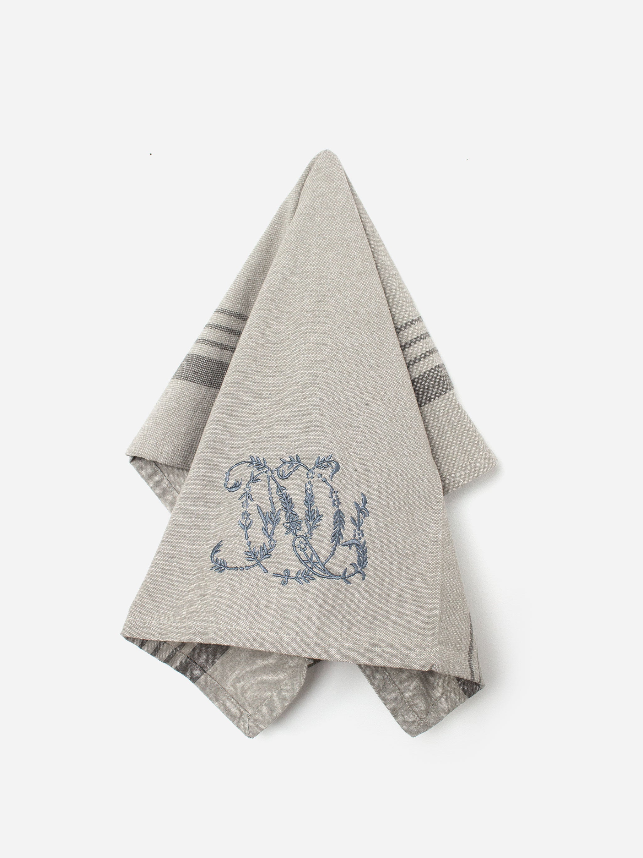 Monogram Tea Towel