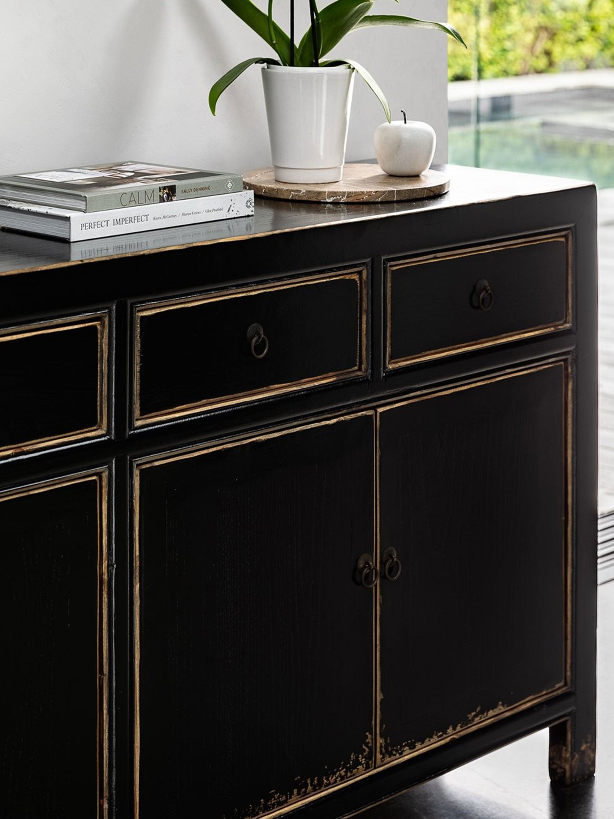 Montclair Double Sideboard | Vintage Black