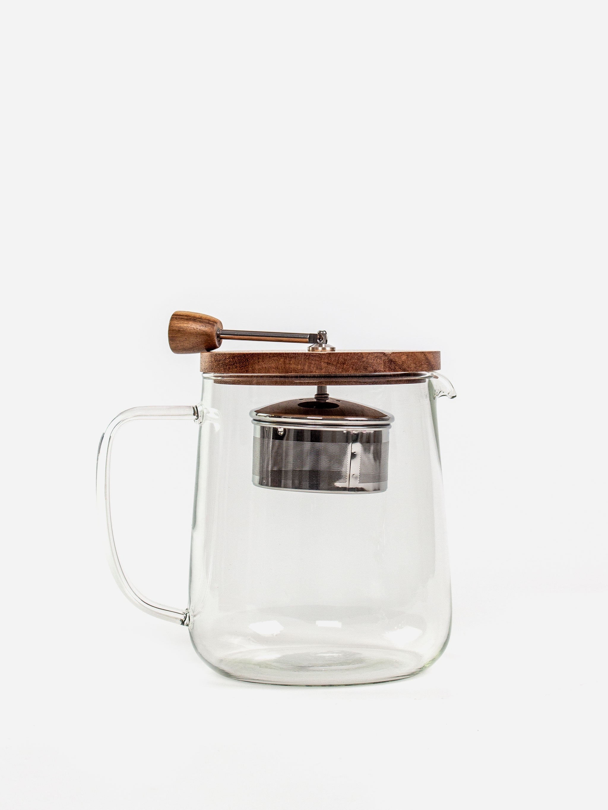 Naples Tea Pot Acacia Infuser 1.2L