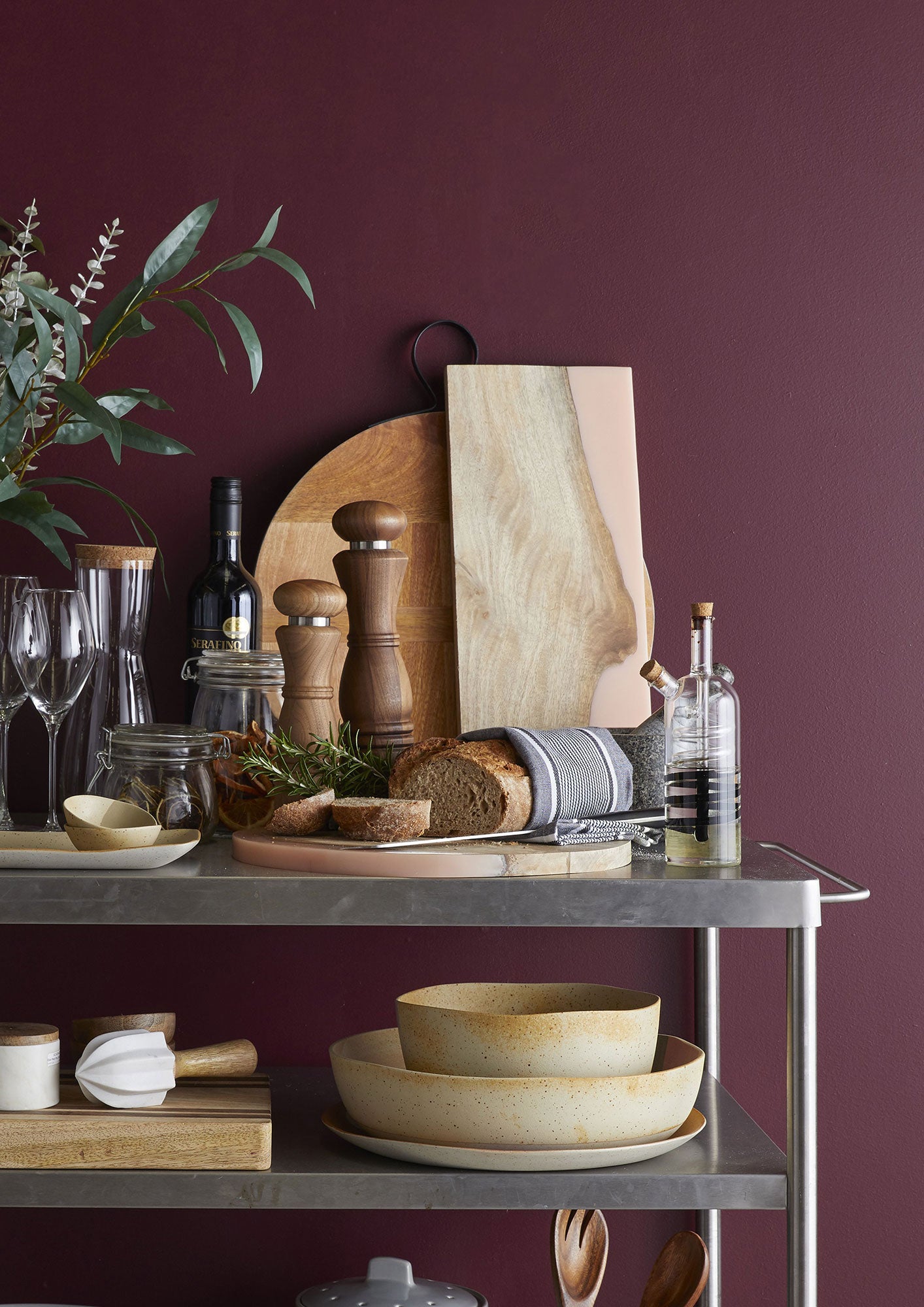 Napoli Oil & Vinegar Spiral Bottle